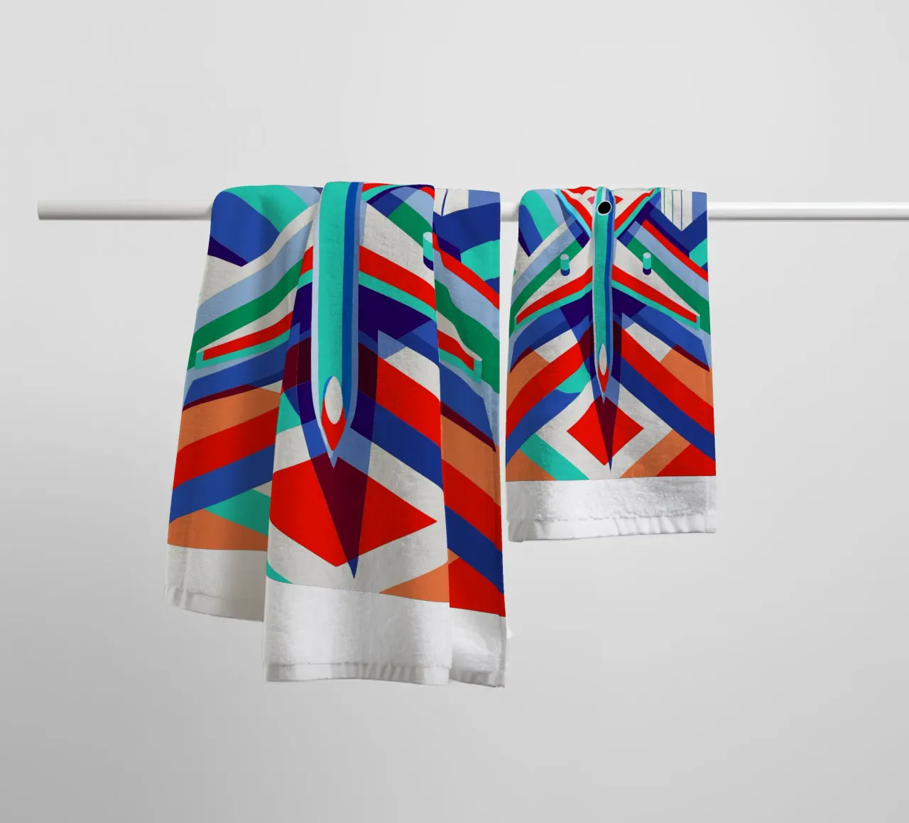 plane vector towel by Elfath