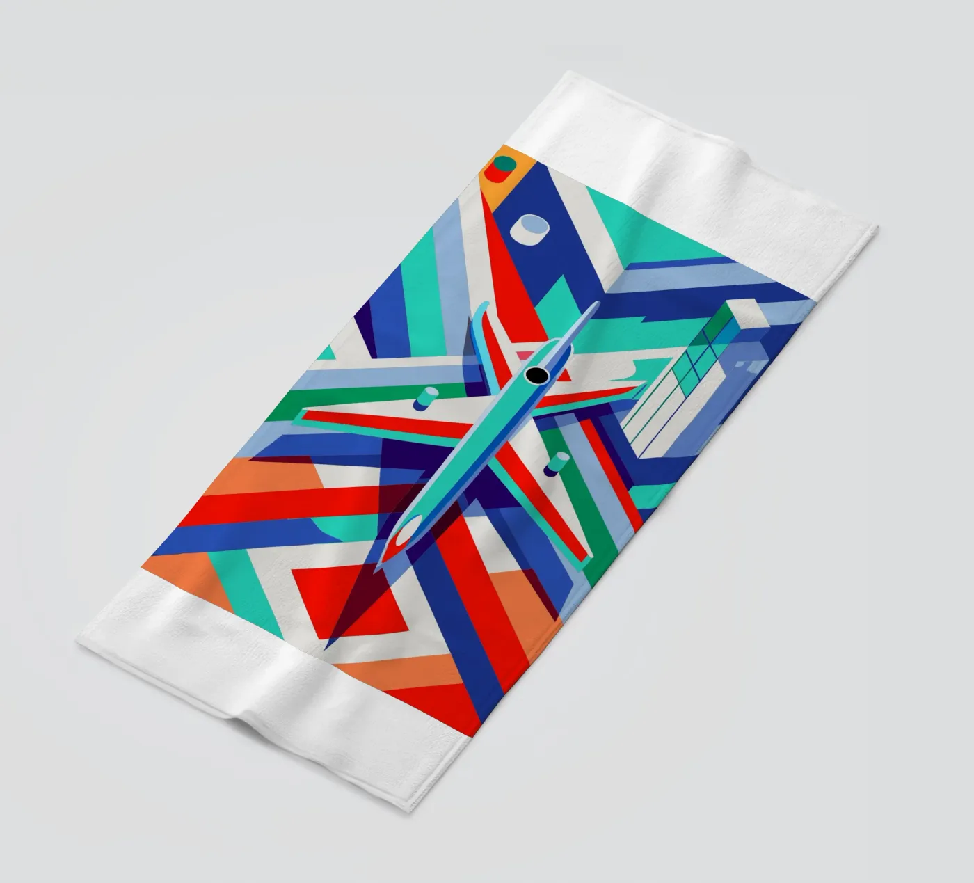 Flächenvektor Strandtuch von Elfath