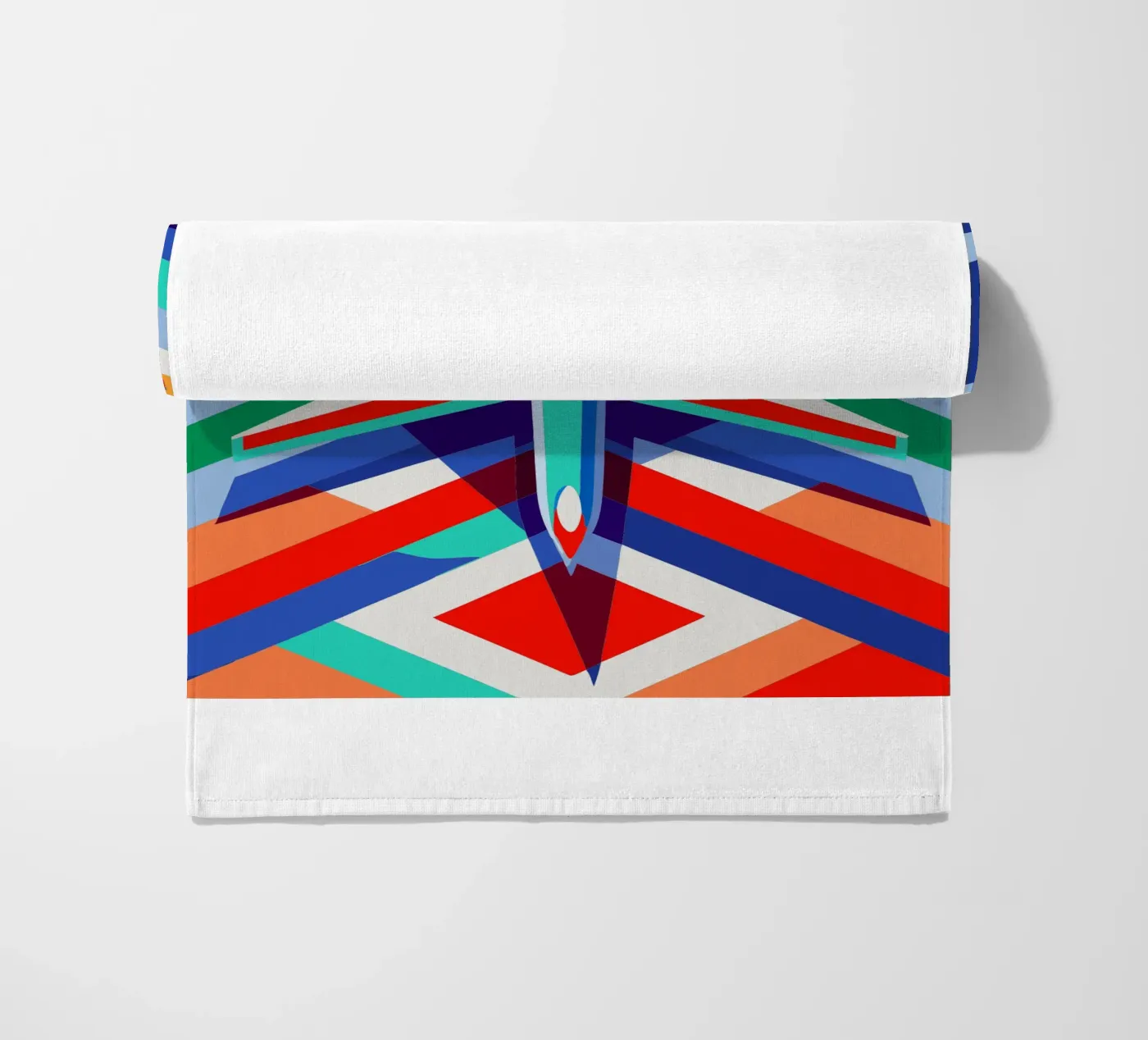 plane vector strandhanddoek van Elfath