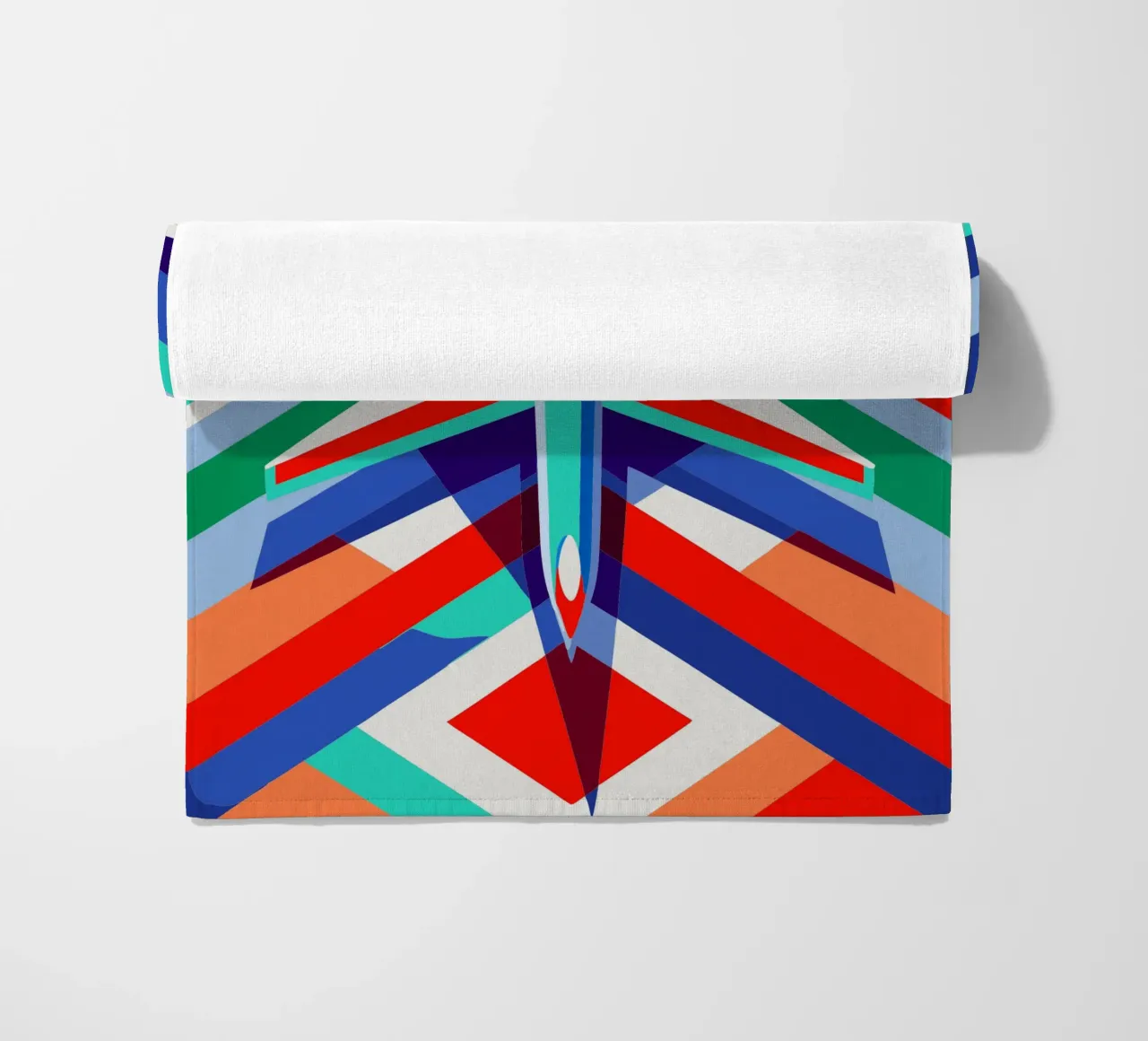 plane vector strandhanddoek van Elfath