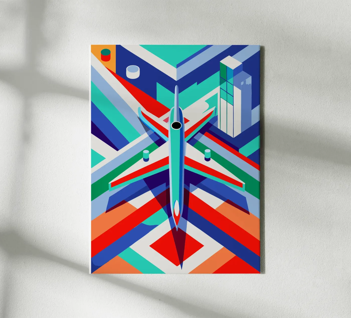 plane vector canvas van Elfath