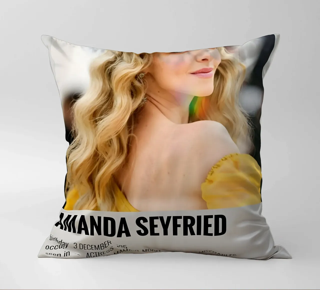 AMANDA SEYFRIED cuscino da MVFminimalist