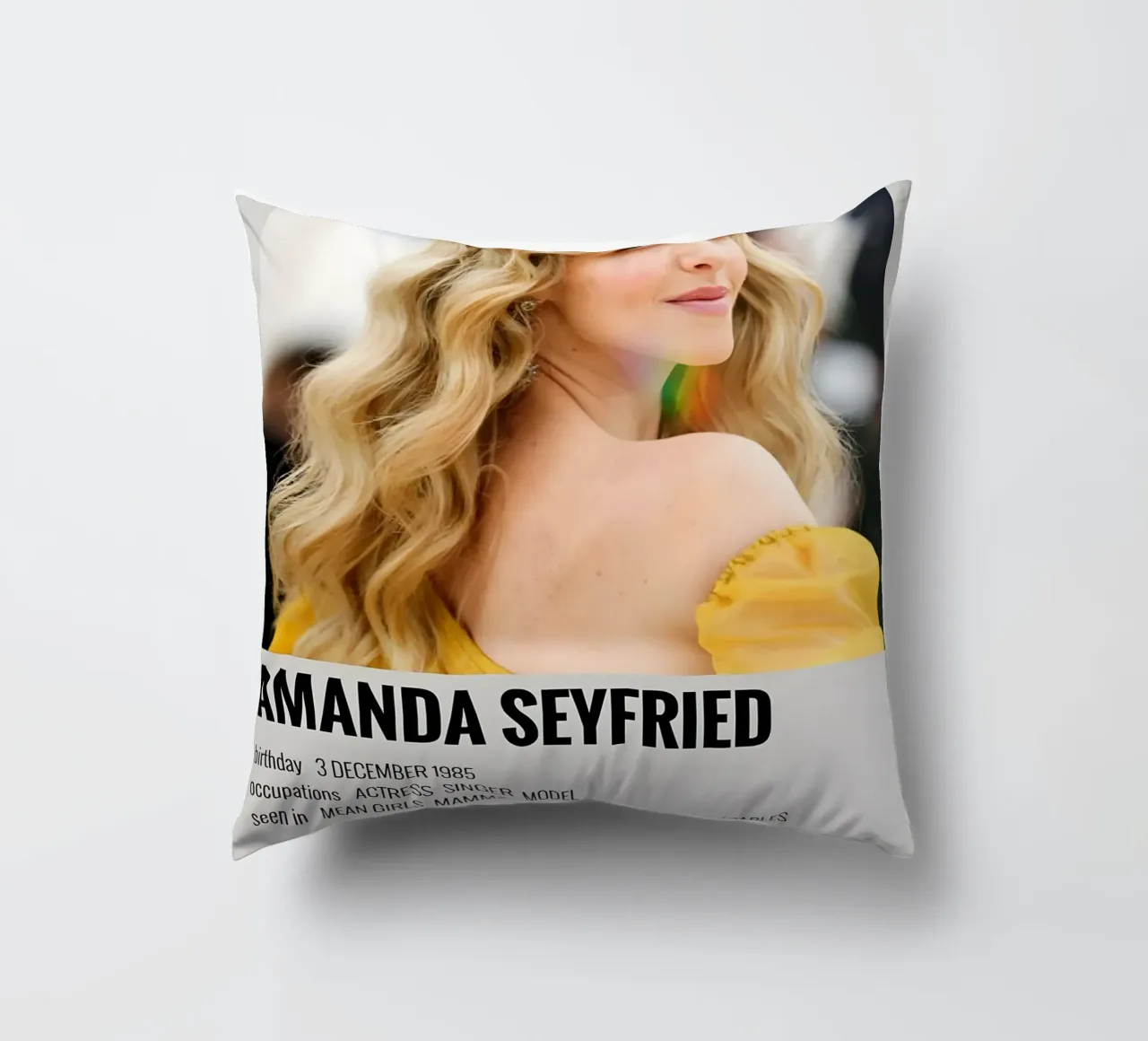 AMANDA SEYFRIED cuscino da MVFminimalist