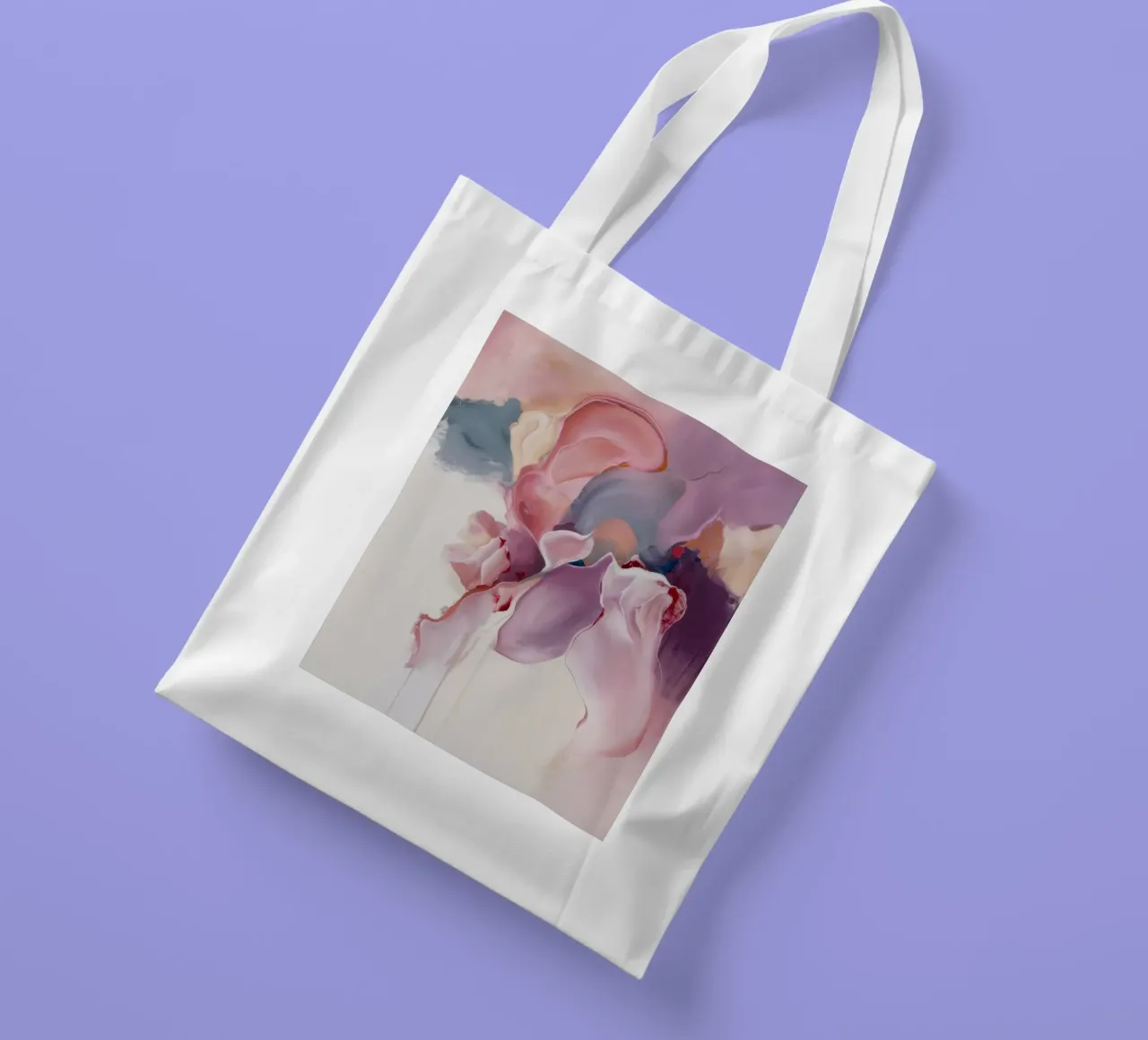 Orchidea Haze Passione borsa in juta da Dream Spectrum
