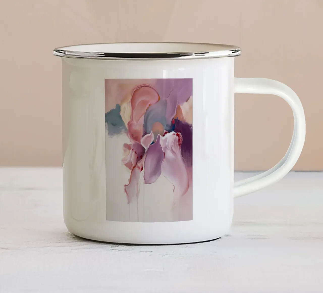 Orchidea Haze Passione tazza in smalto da Dream Spectrum