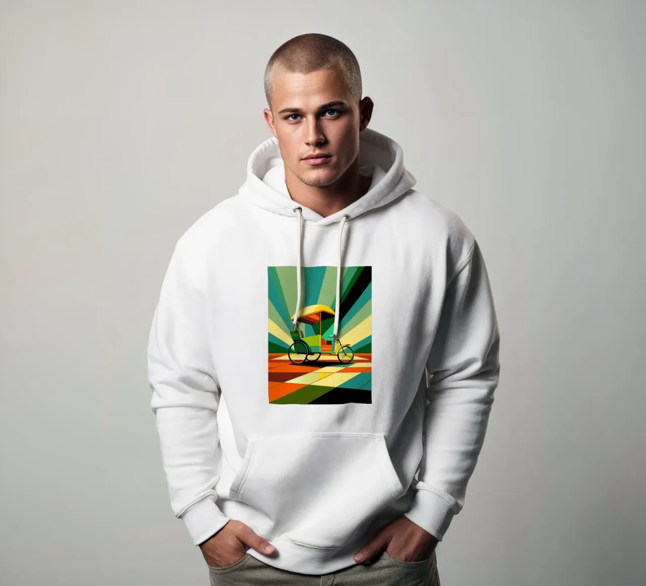 Vettore risciò felpa con cappuccio da Elfath