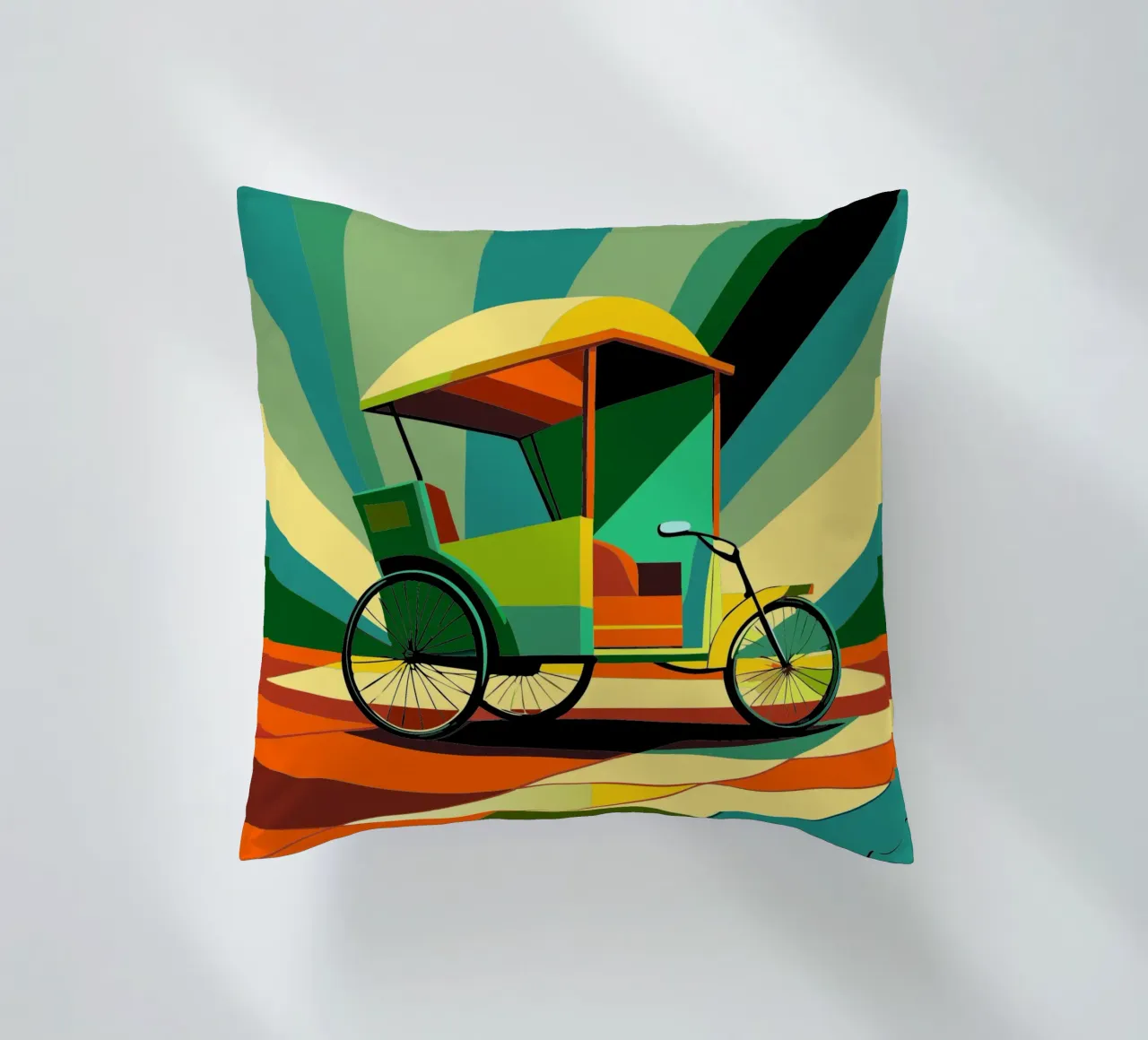 Vettore risciò cuscino da Elfath