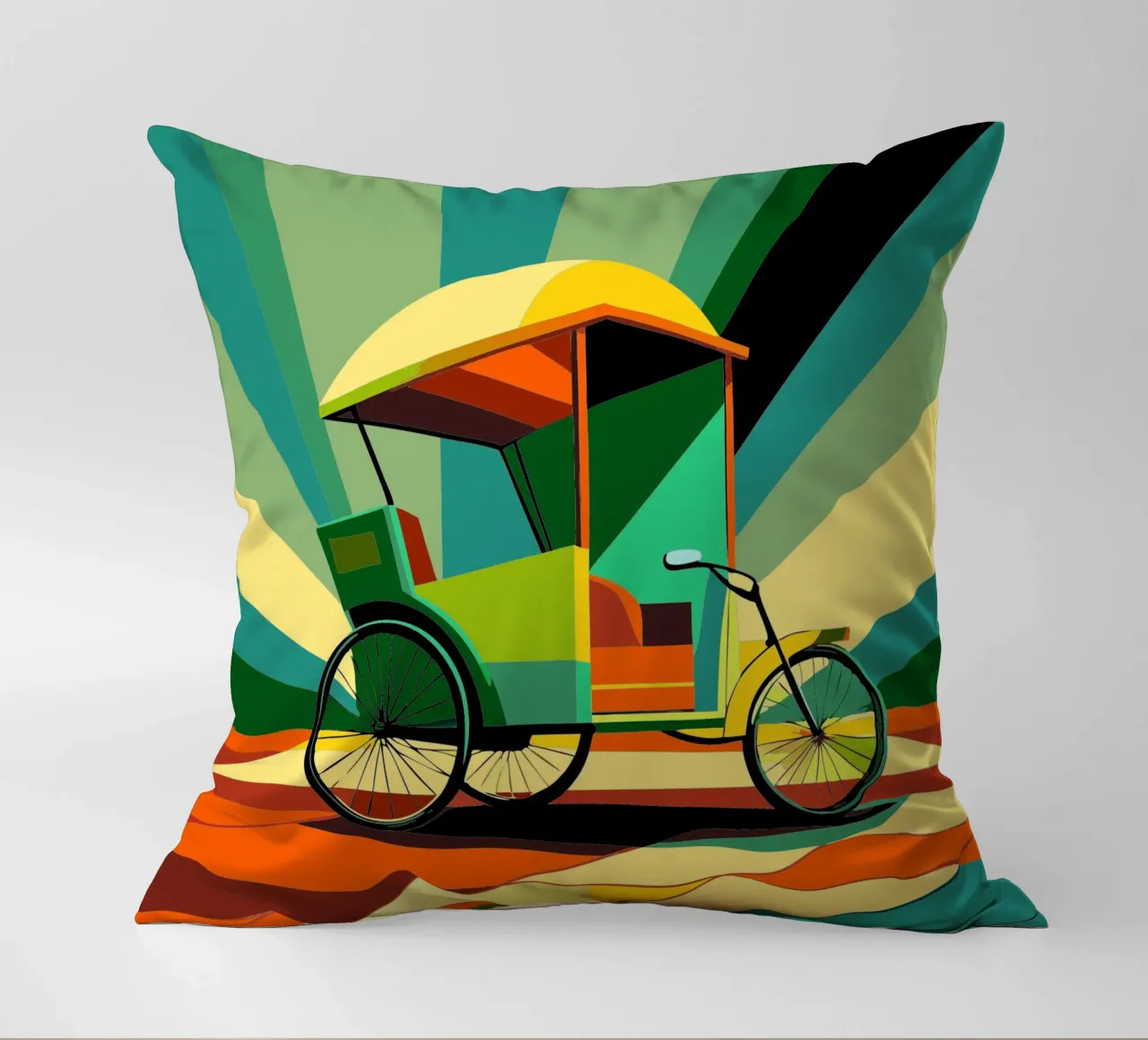 Vettore risciò cuscino da Elfath