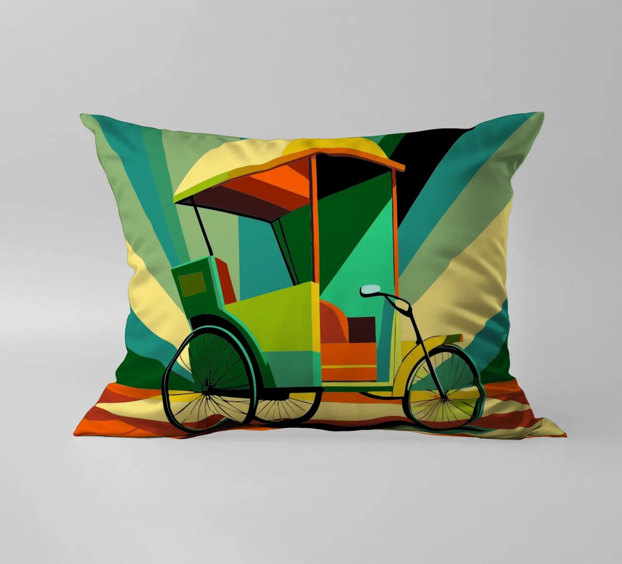 Vettore risciò cuscino da Elfath