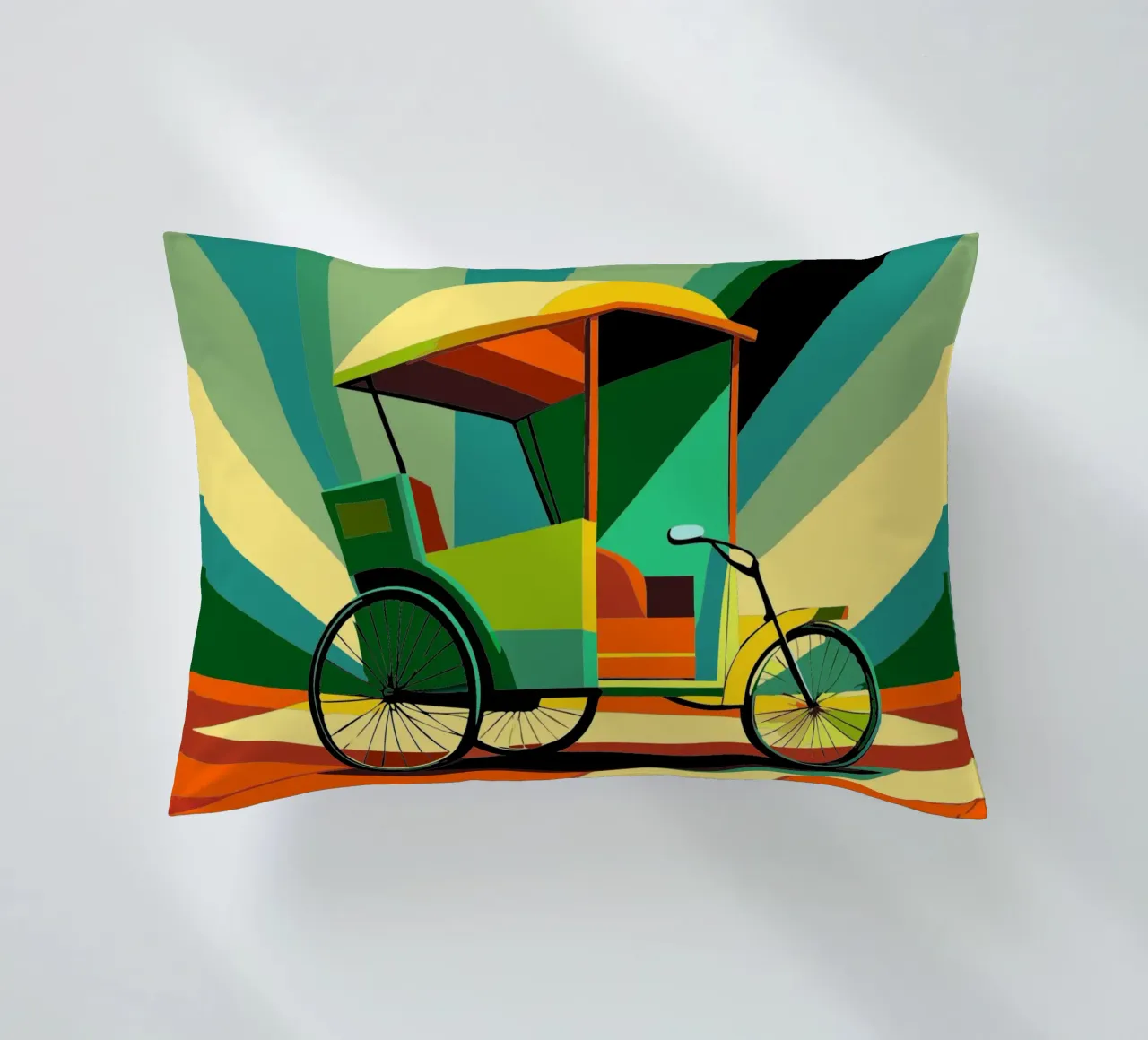 Vettore risciò cuscino da Elfath