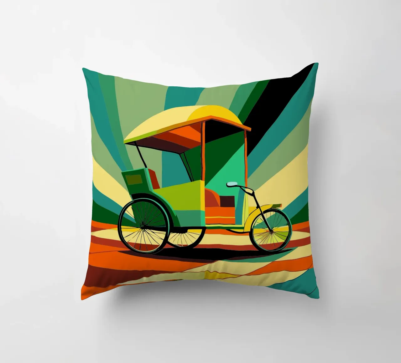 Vettore risciò cuscino da Elfath