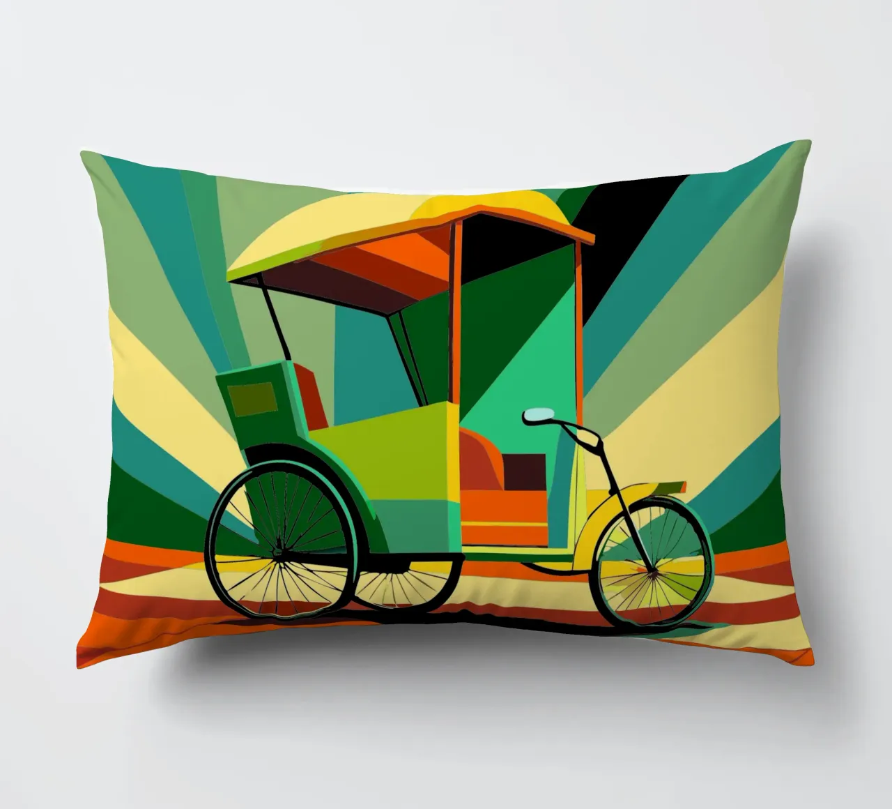 Vettore risciò cuscino da Elfath