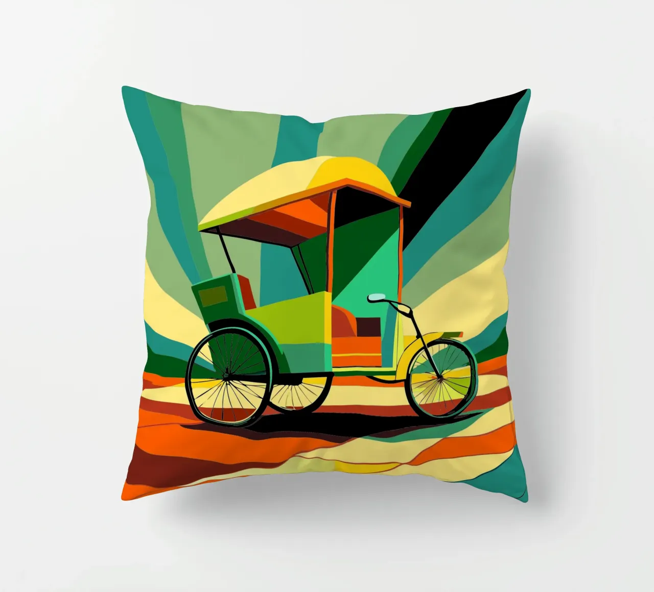 Vettore risciò cuscino da Elfath