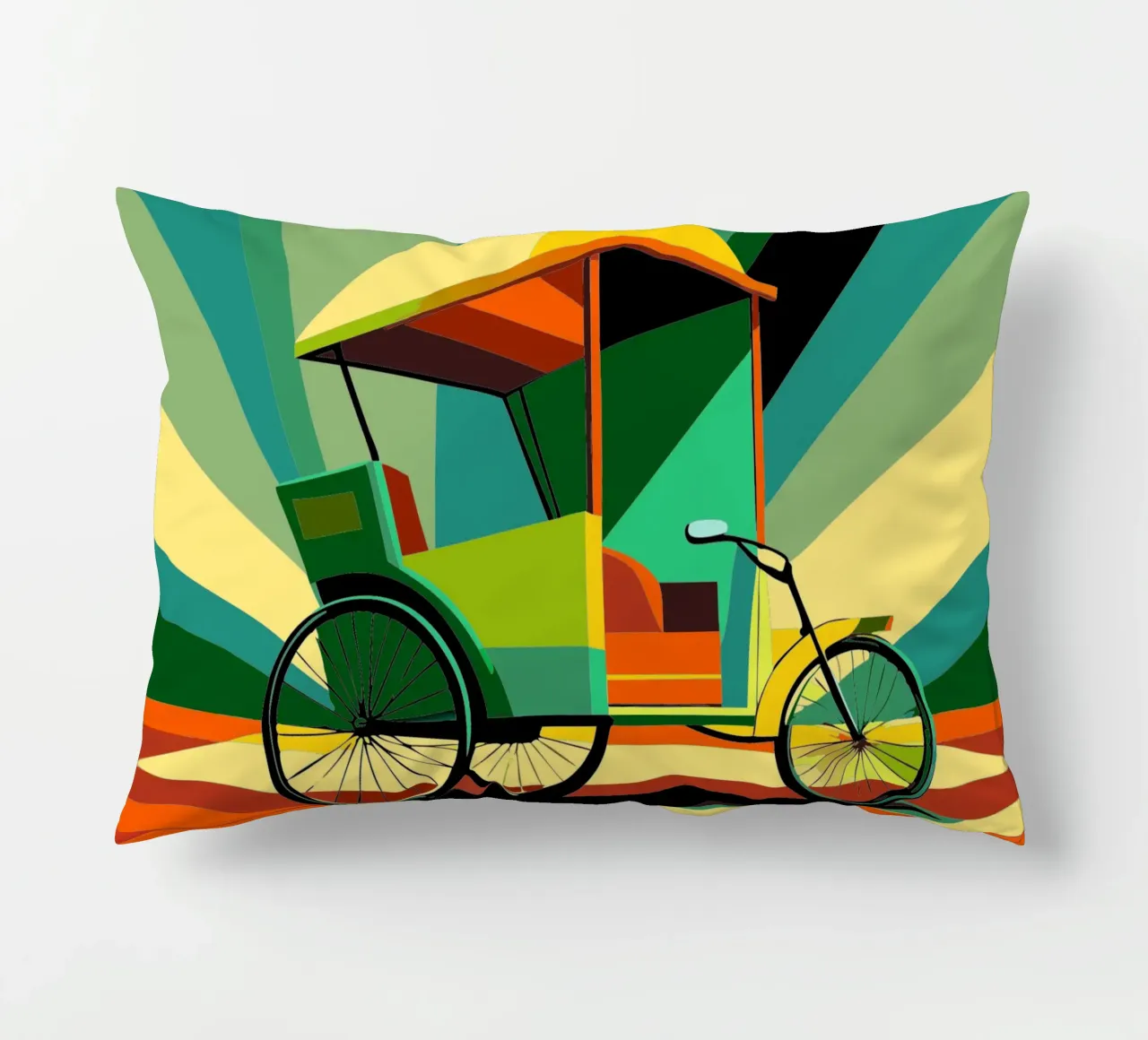 Vettore risciò cuscino da Elfath