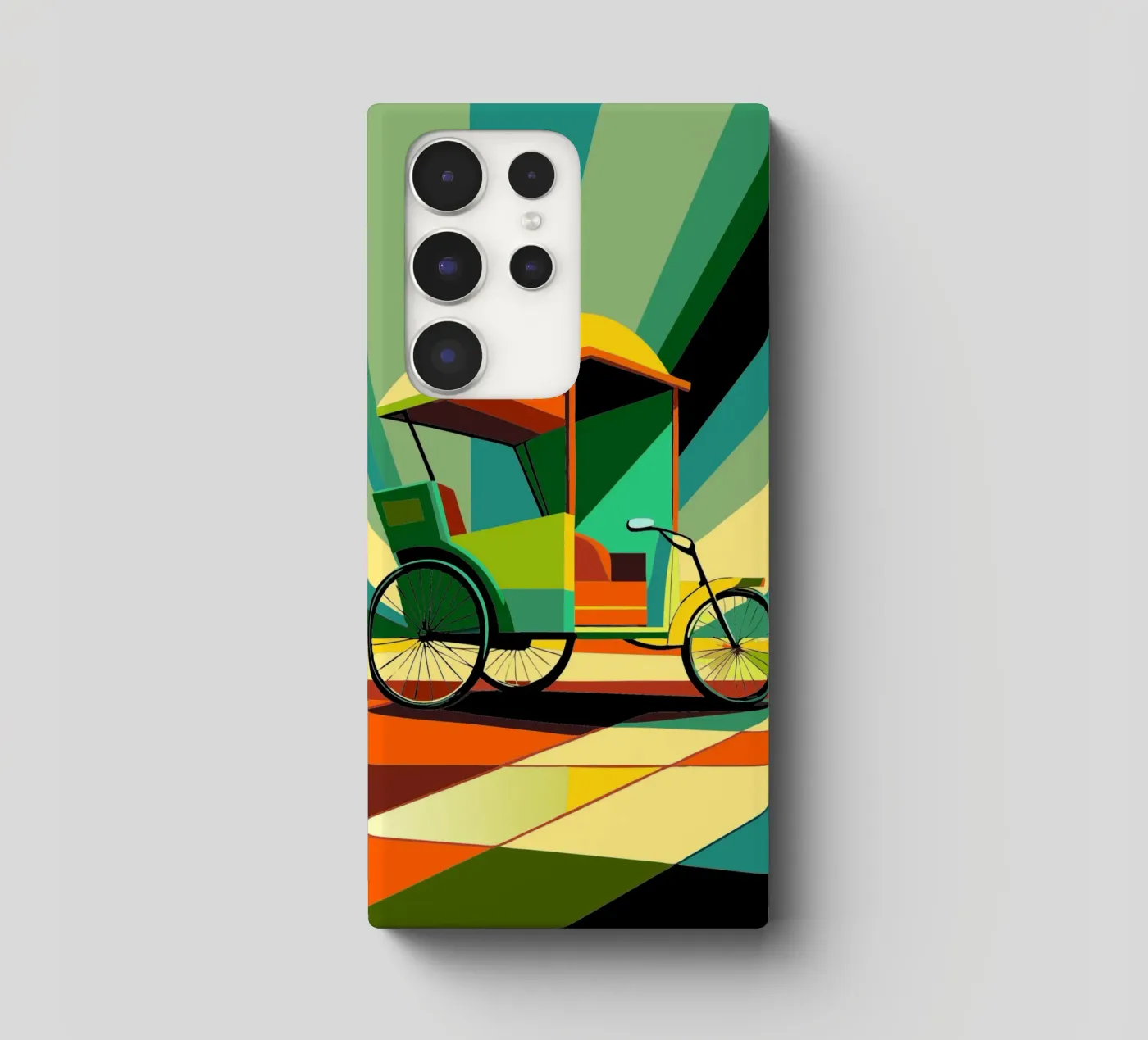 Vecteur Rickshaw coque samsung de Elfath