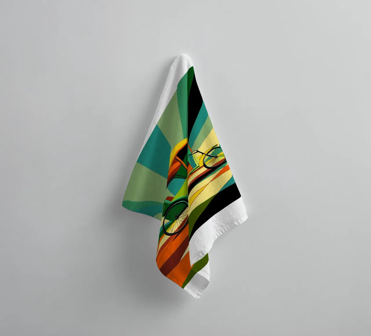 Riksja vector badhanddoek van Elfath