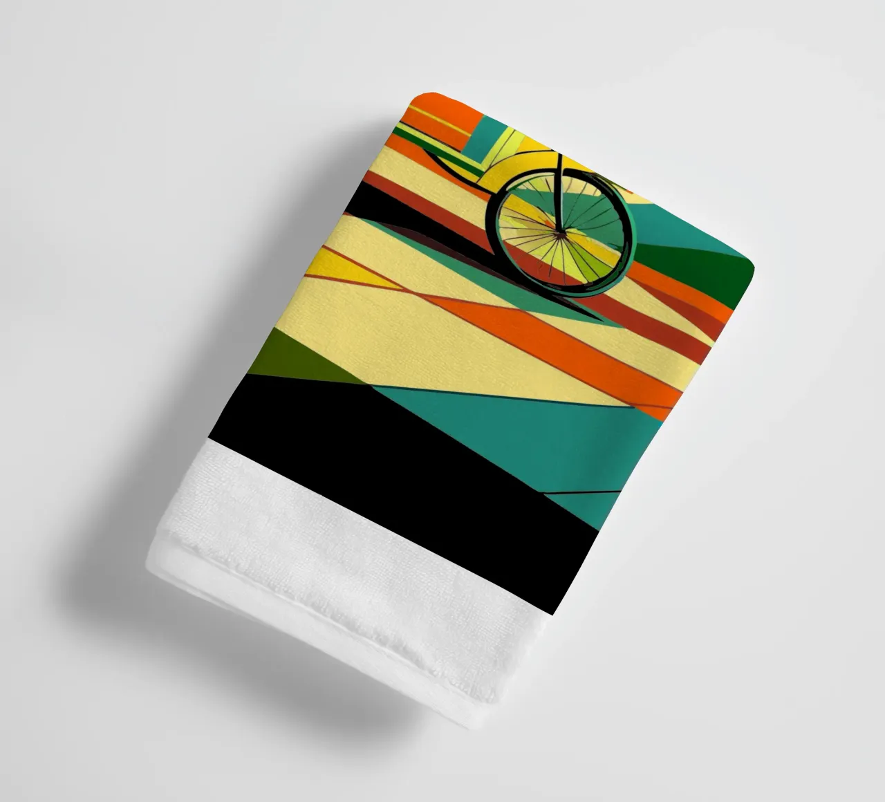 Riksja vector badhanddoek van Elfath