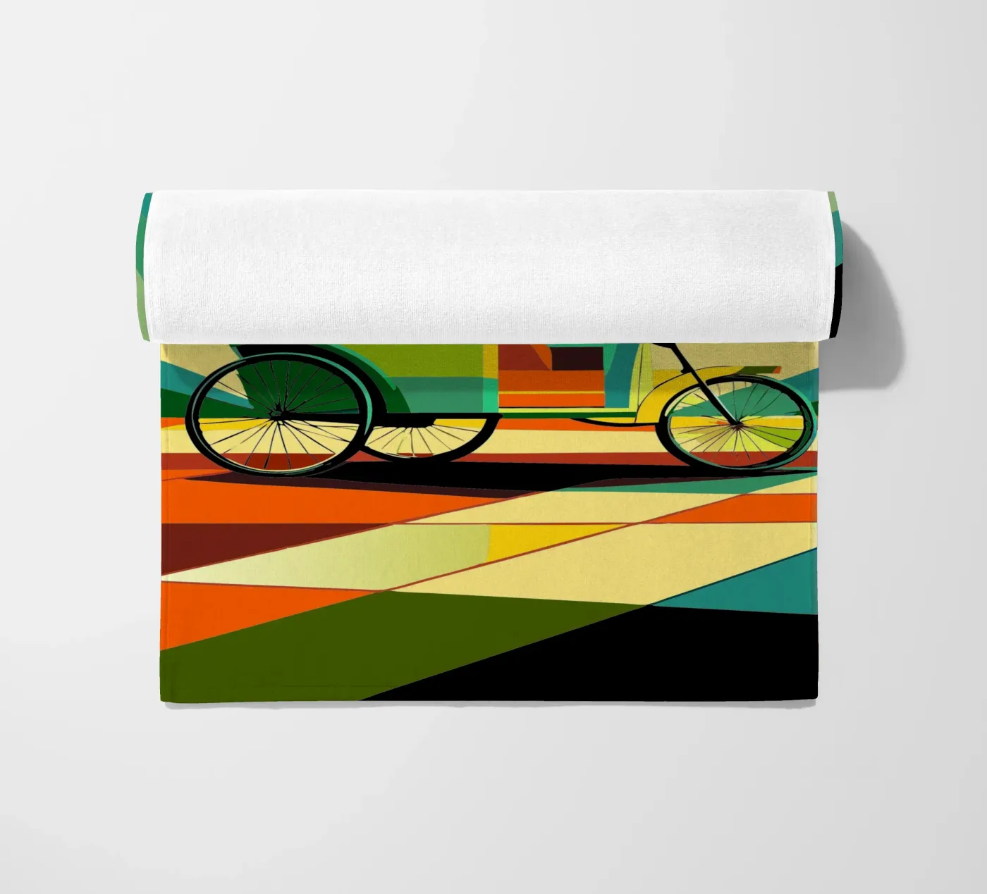 Rickshaw vector strandhanddoek van Elfath