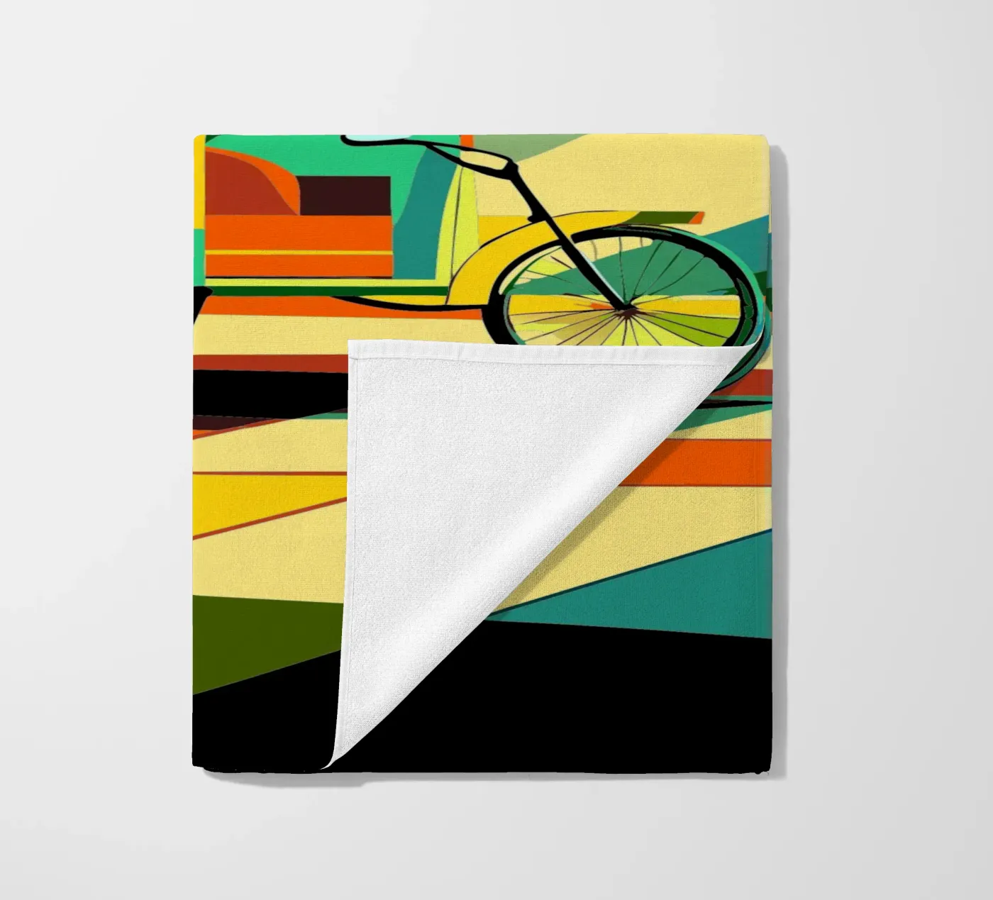 Rickshaw vector strandhanddoek van Elfath