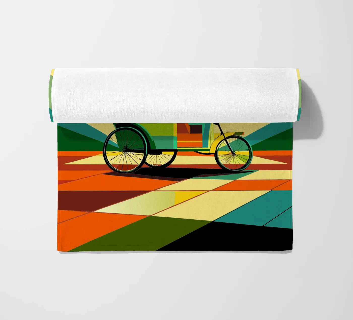 Rickshaw vector strandhanddoek van Elfath