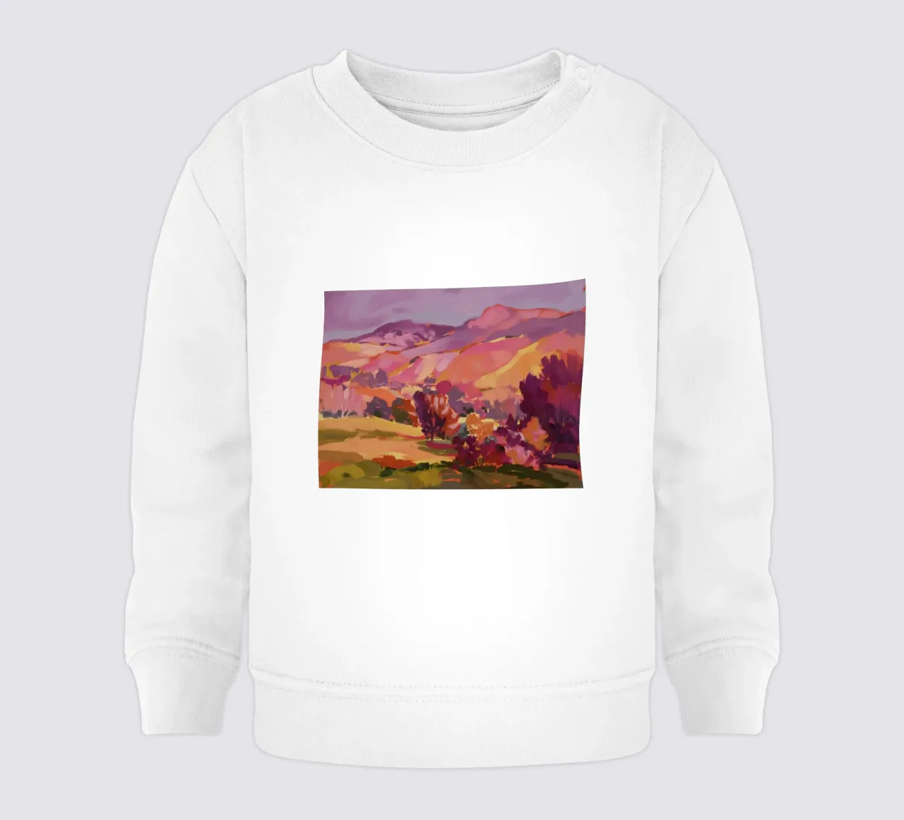 Tramonto del vigneto felpa neonato da Radiance Landscape