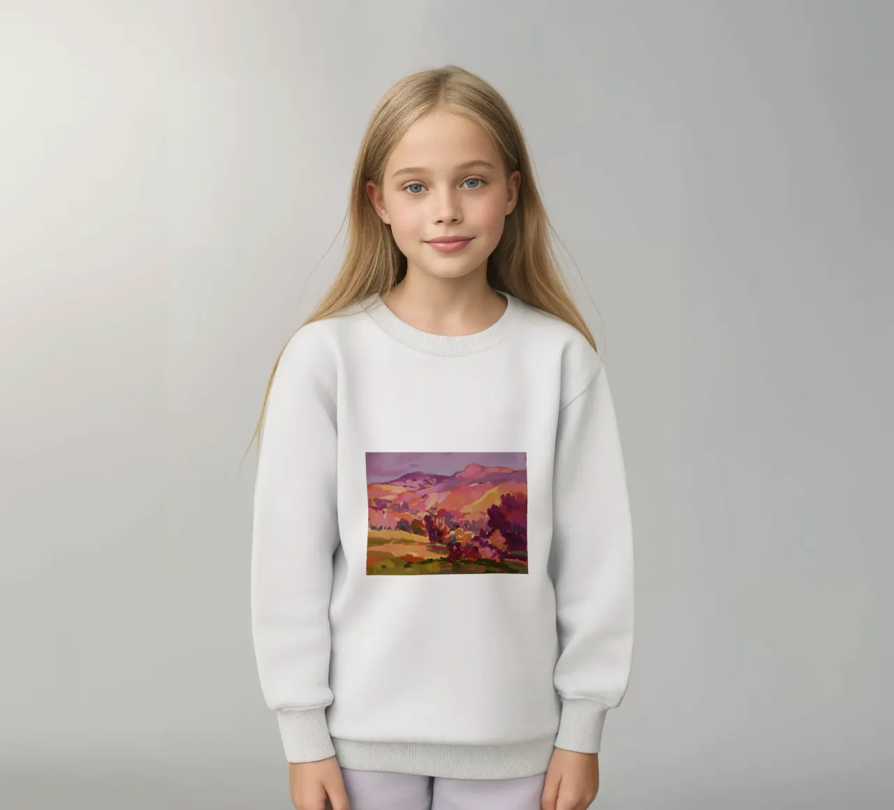Tramonto del vigneto felpa bambino da Radiance Landscape