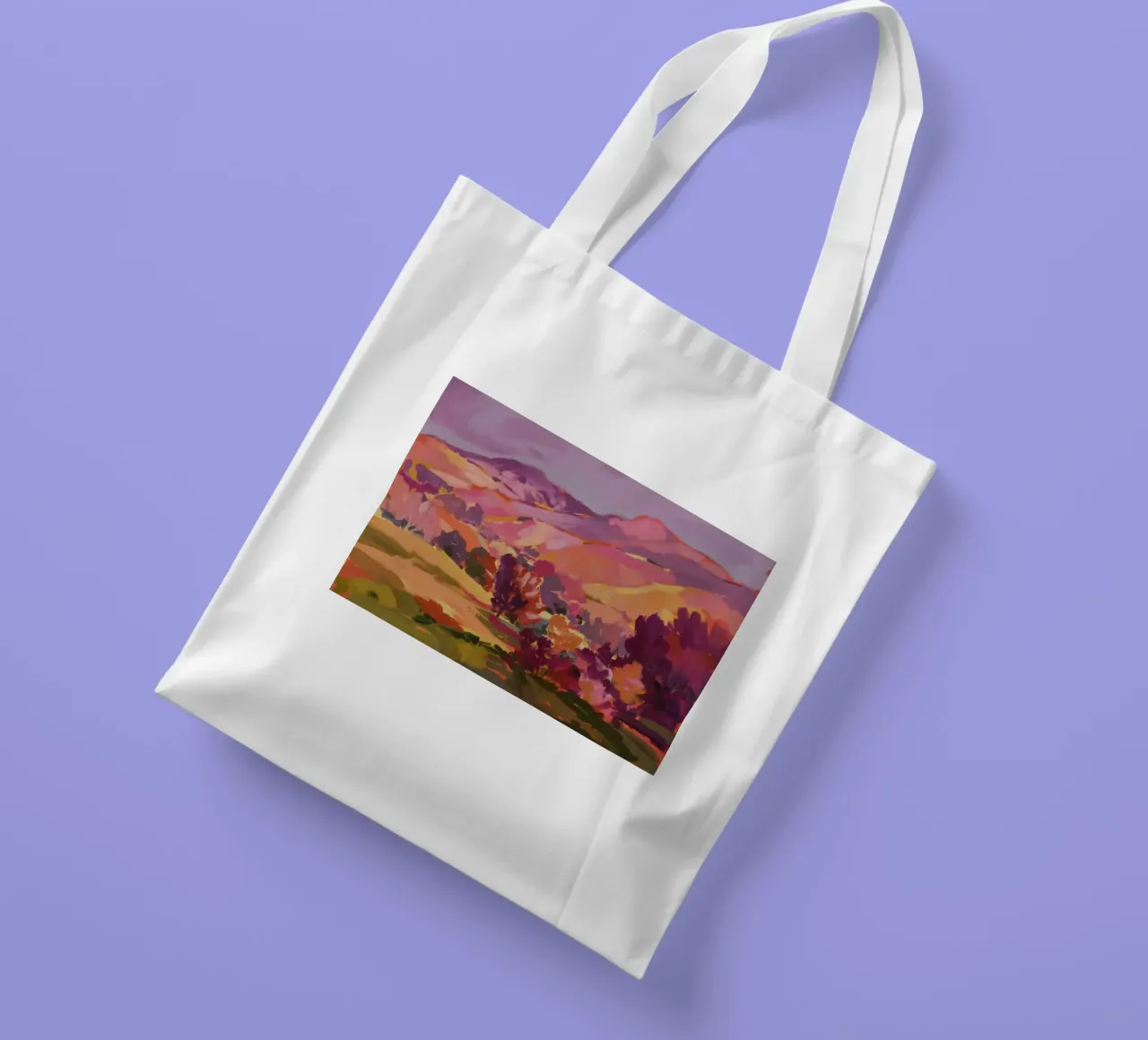 Tramonto del vigneto borsa in juta da Radiance Landscape