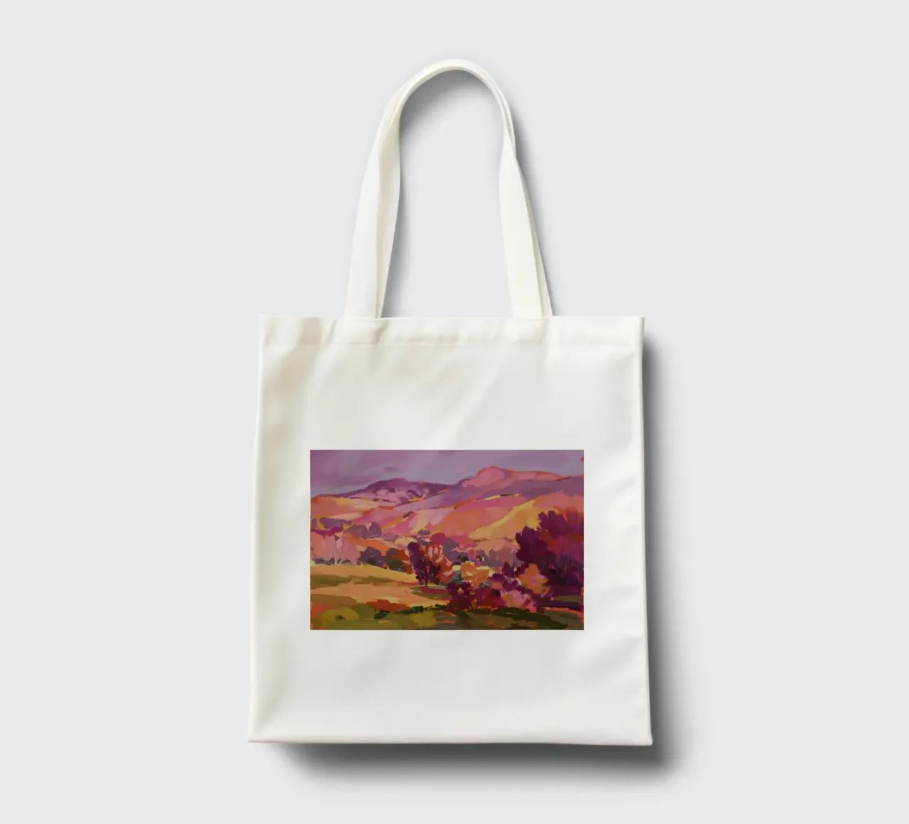 Tramonto del vigneto borsa in juta da Radiance Landscape