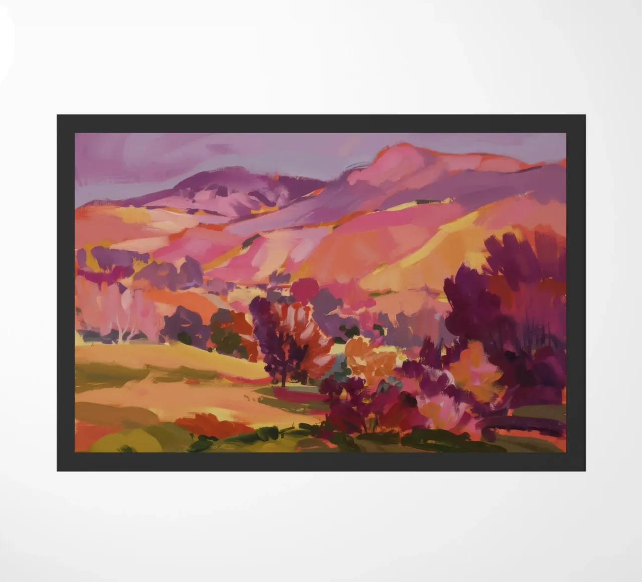 Tramonto del vigneto zerbino da Radiance Landscape