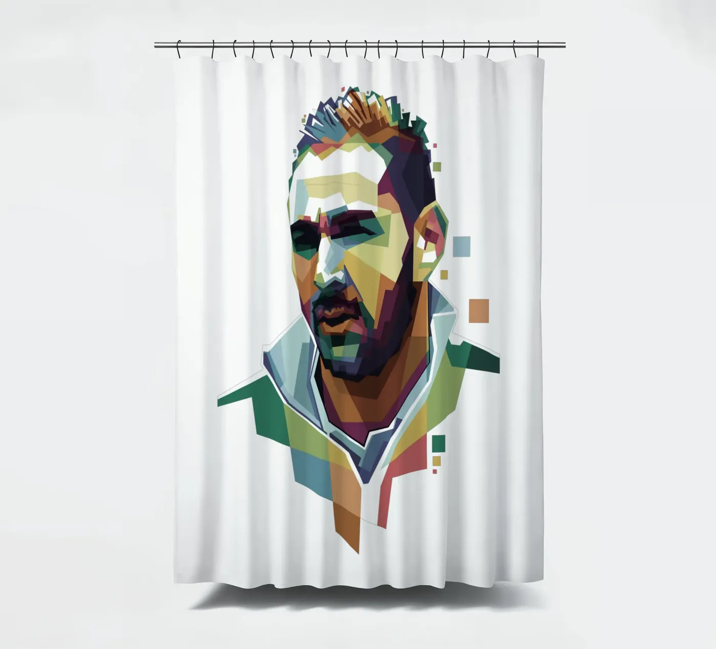 Coco Duschvorhang von Alkahfsmart