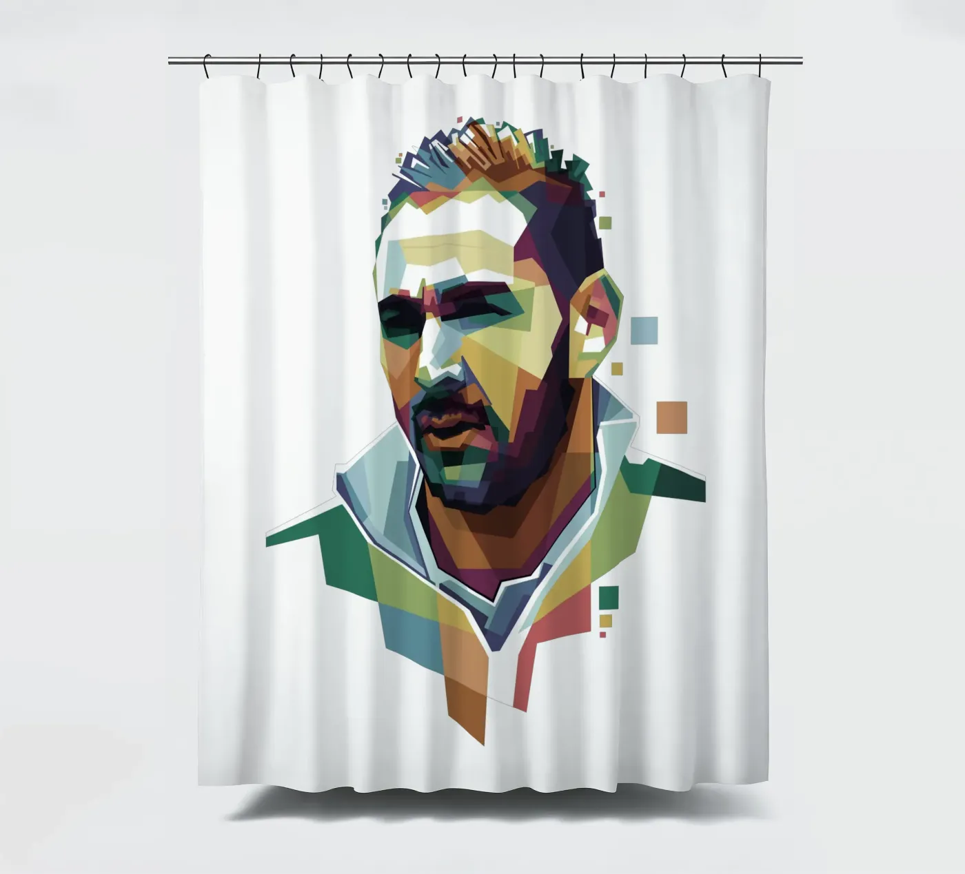 Coco Duschvorhang von Alkahfsmart