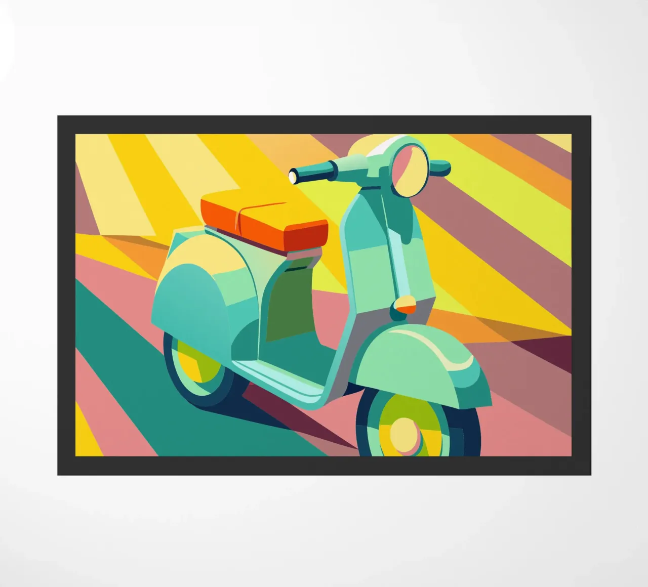 scooter vector deurmat van Elfath