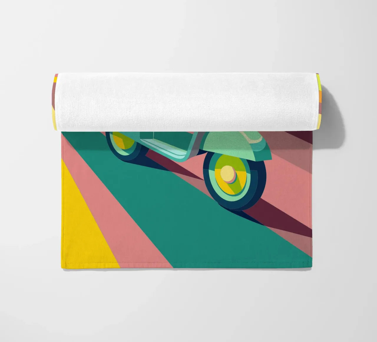 scooter vettoriale telo mare da Elfath