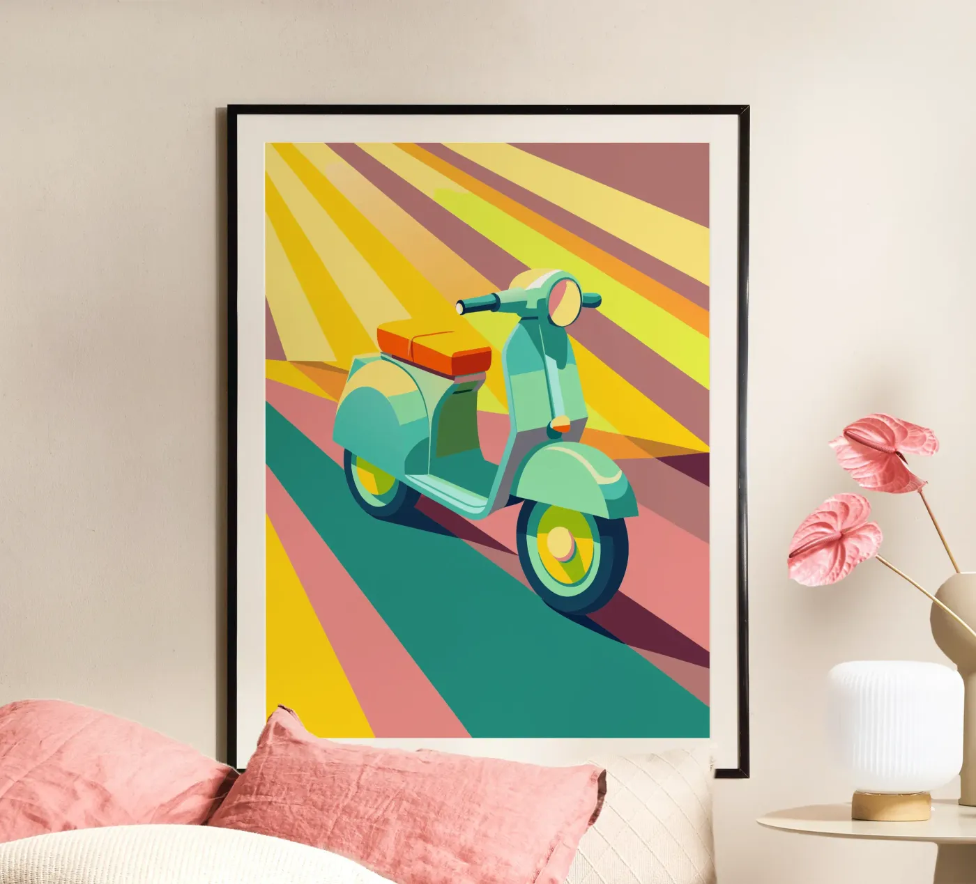 scooter vector poster van Elfath