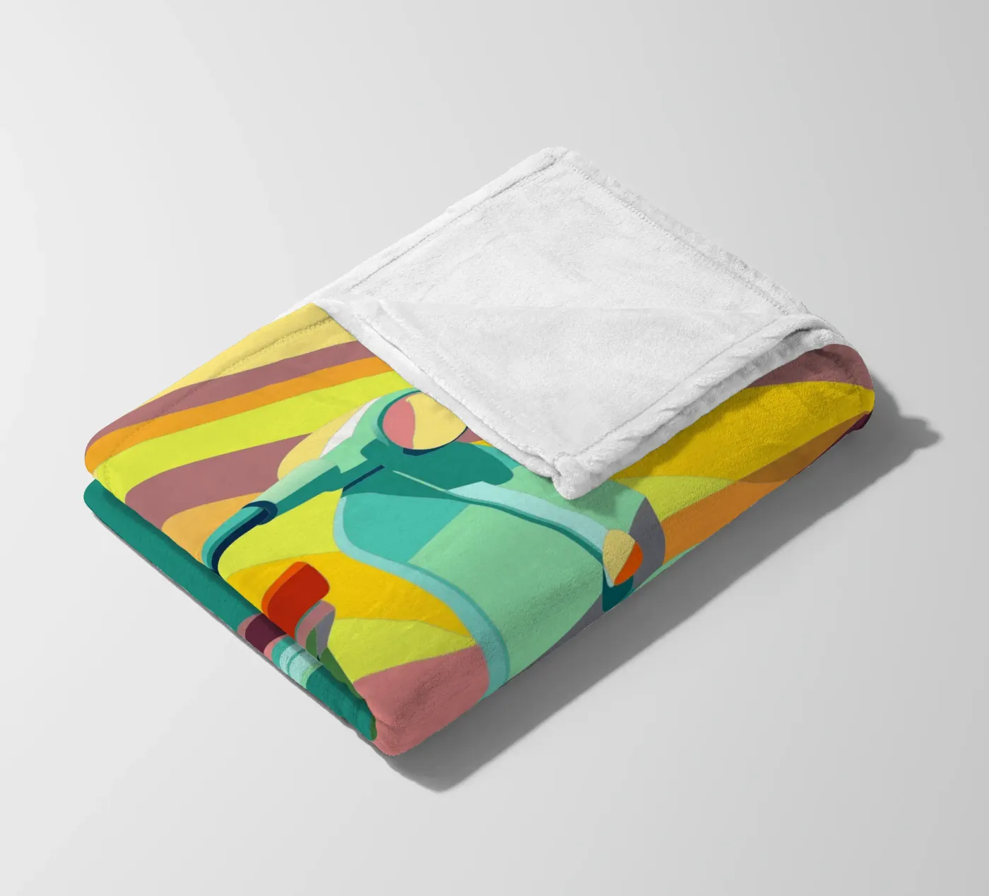 scooter vector fleecedeken van Elfath