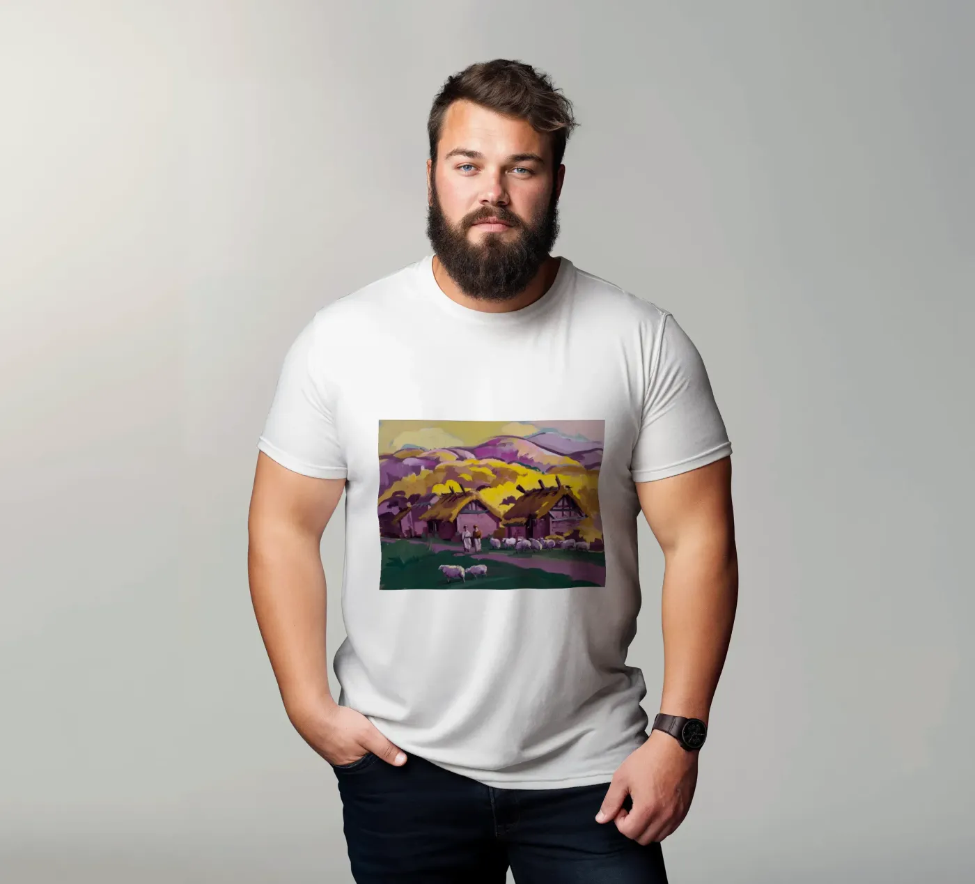 Fascino rustico della fattoria t-shirt da Radiance Landscape