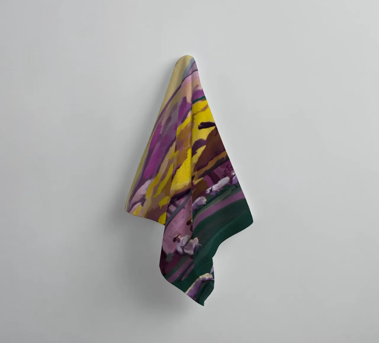 Rustieke hoeve charme badhanddoek van Radiance Landscape