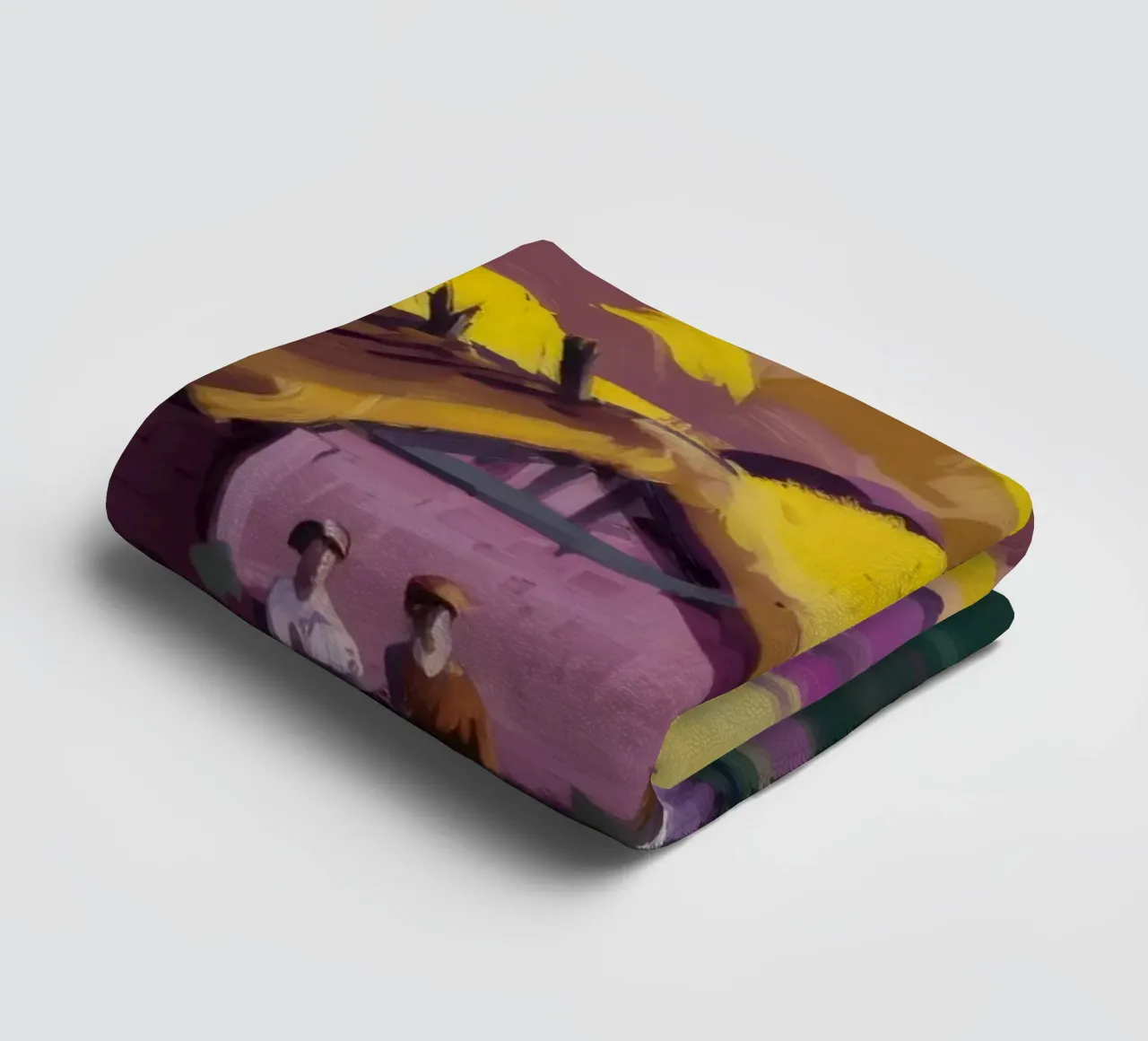 Rustieke hoeve charme badhanddoek van Radiance Landscape