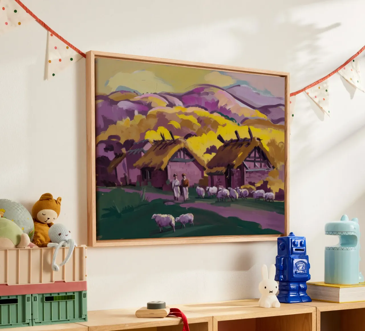 Rustic Farmstead Charm plexiglass da Radiance Landscape