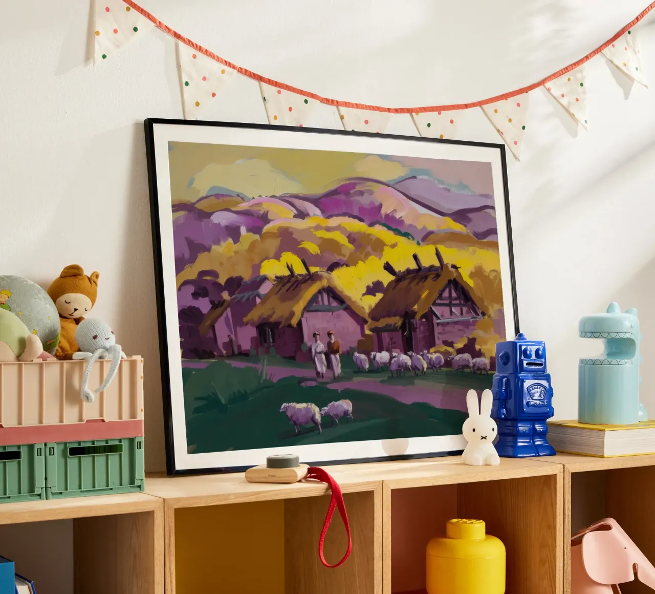 Rustic Farmstead Charm poster by Radiance Landscape