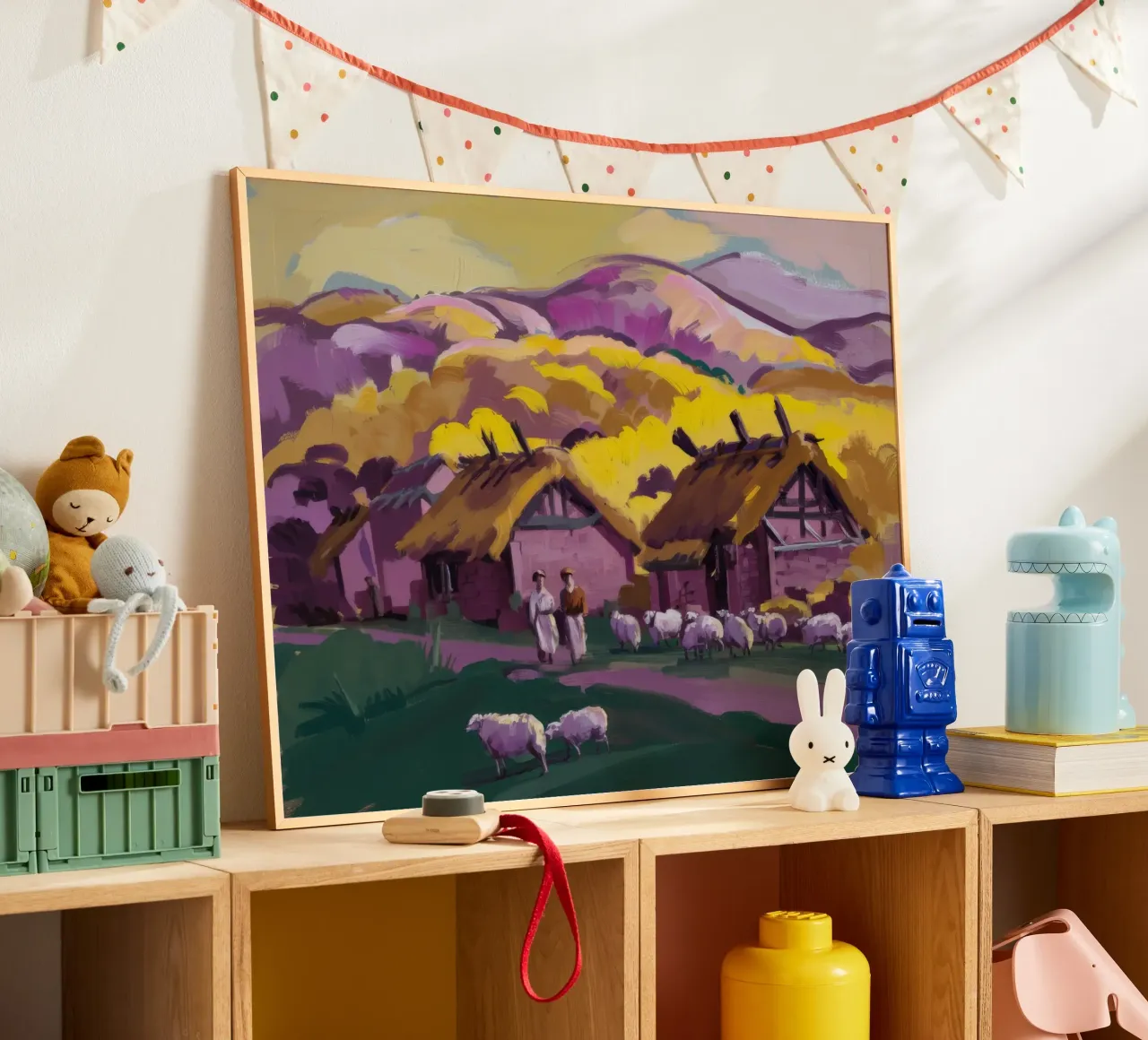 Rustic Farmstead Charm poster by Radiance Landscape