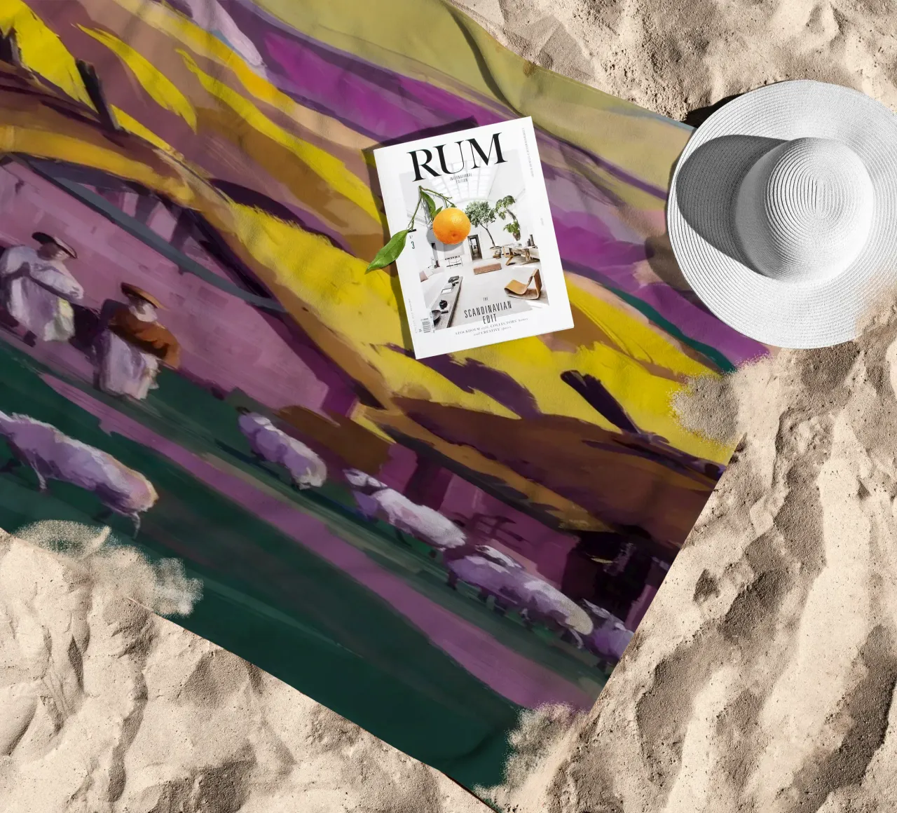 Fascino rustico della fattoria telo mare da Radiance Landscape