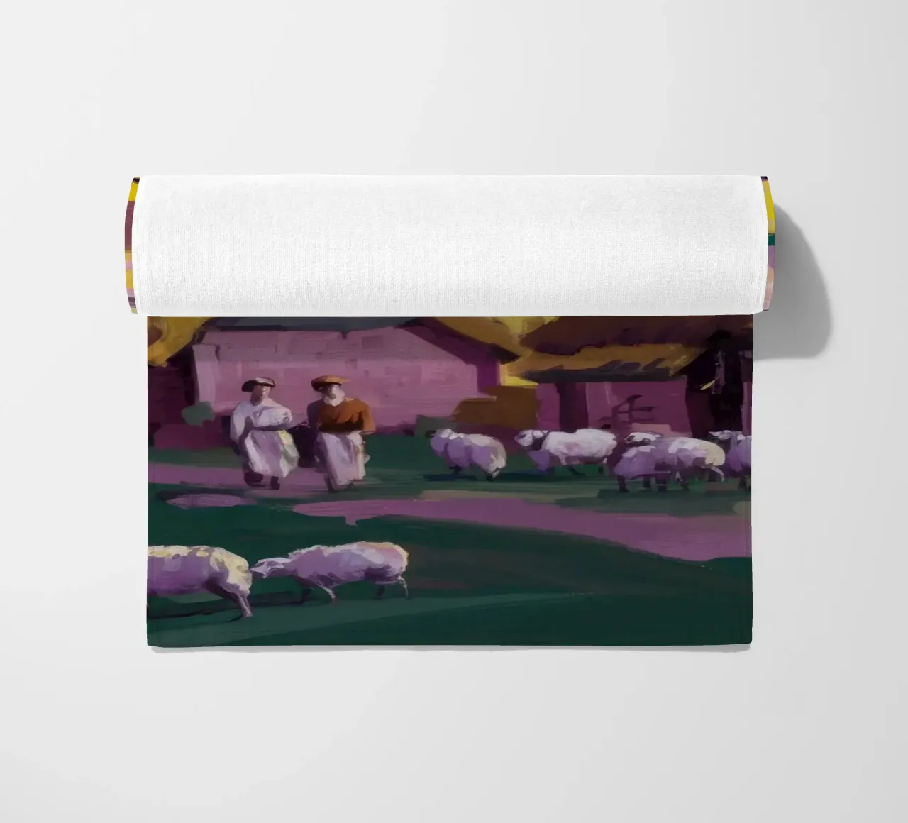 Fascino rustico della fattoria telo mare da Radiance Landscape