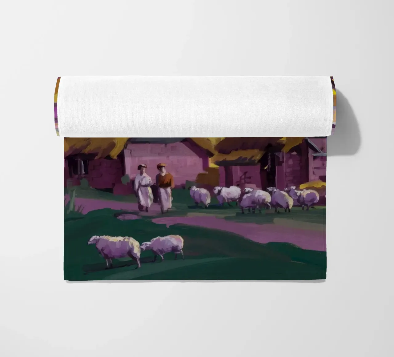 Fascino rustico della fattoria telo mare da Radiance Landscape