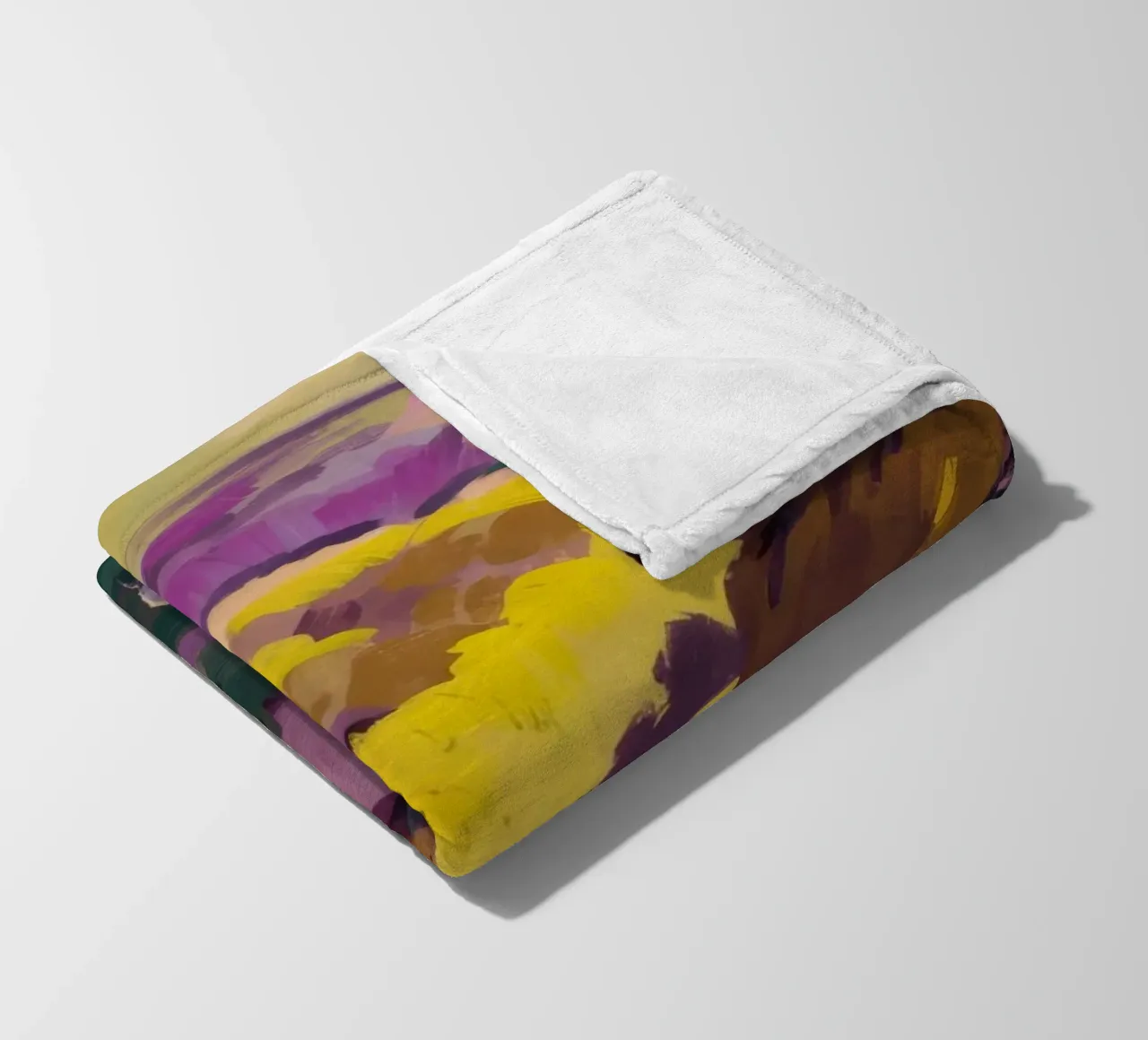 Rustikaler Gehöft-Charme Fleecedecke von Radiance Landscape