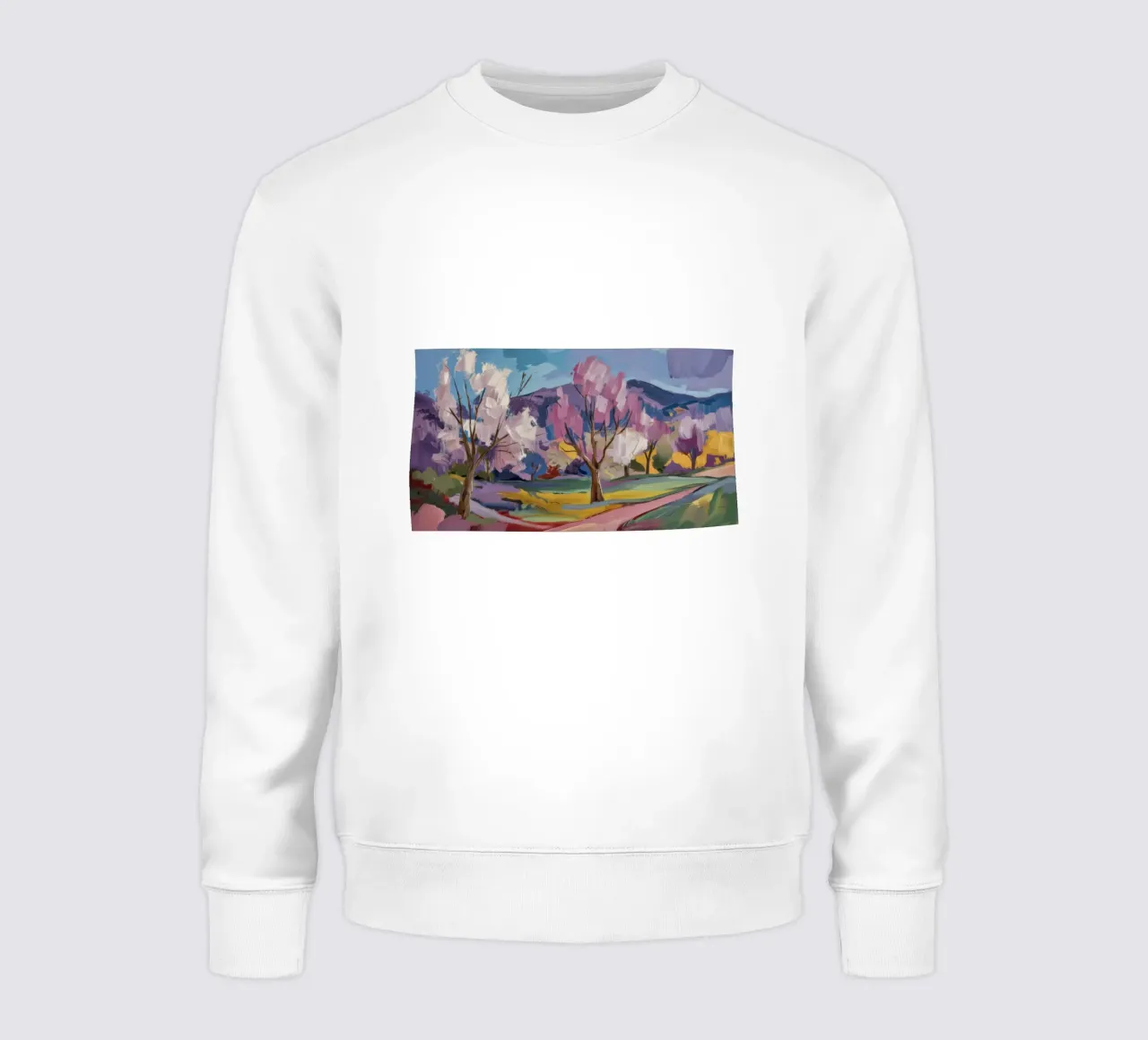 Blossom Pathway Resplandor sudadera de Radiance Landscape