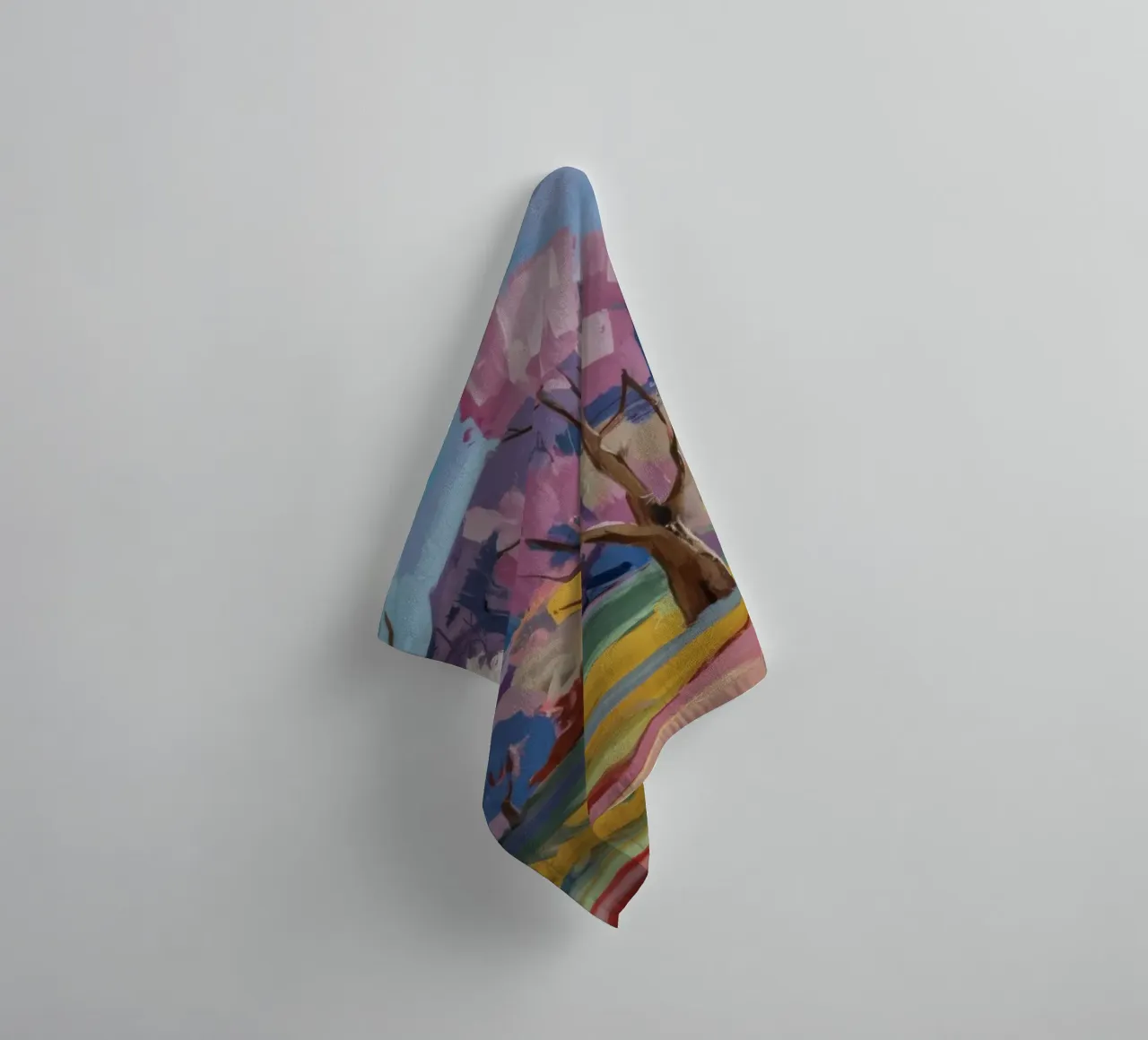 Voie de la floraison Éclat serviette de bain de Radiance Landscape