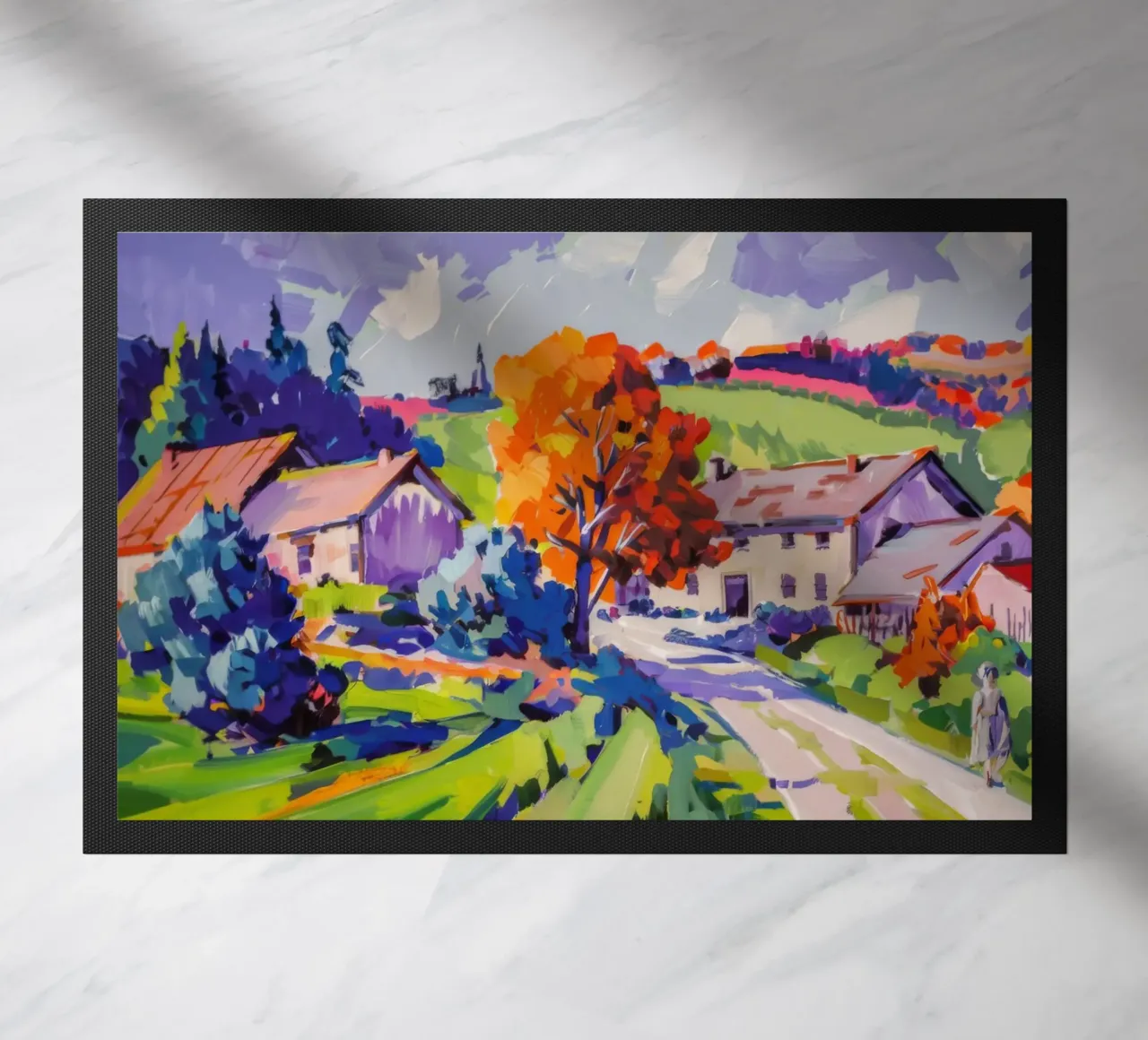 Corsia d'autunno in fiamme zerbino da Celestial Harmony