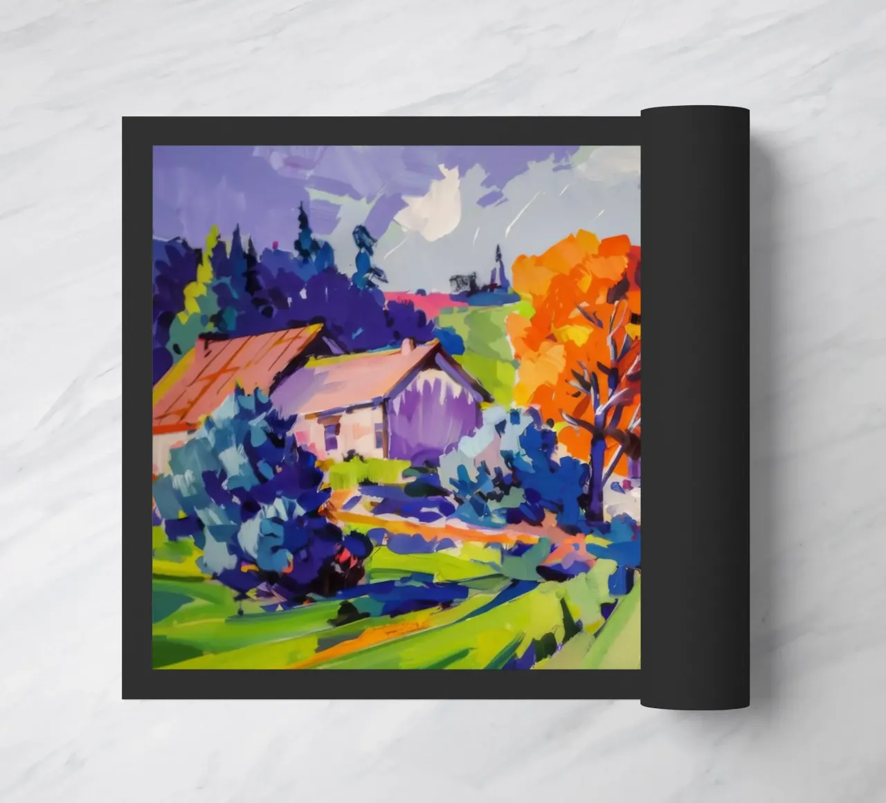 Corsia d'autunno in fiamme zerbino da Celestial Harmony