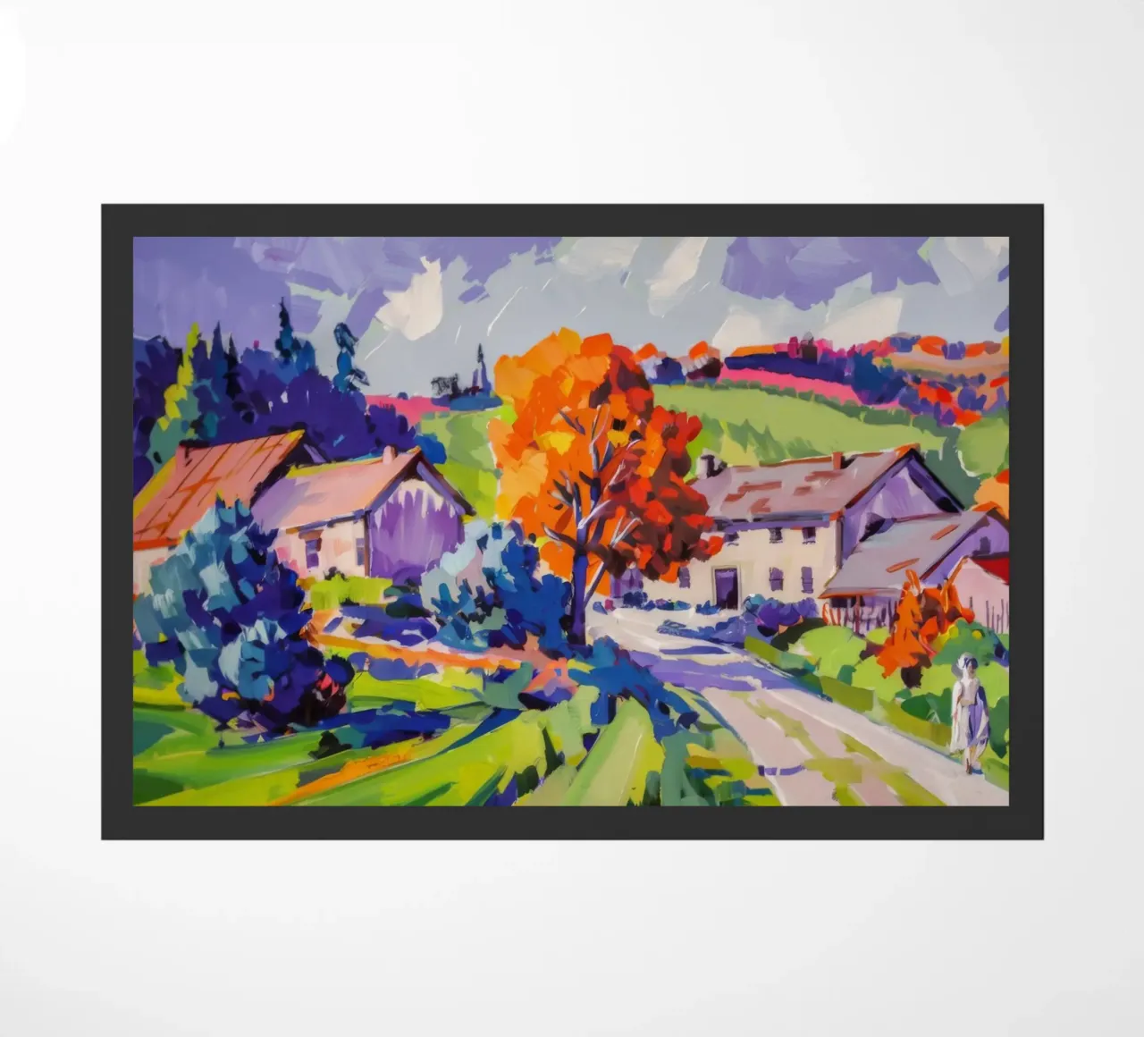 Corsia d'autunno in fiamme zerbino da Celestial Harmony